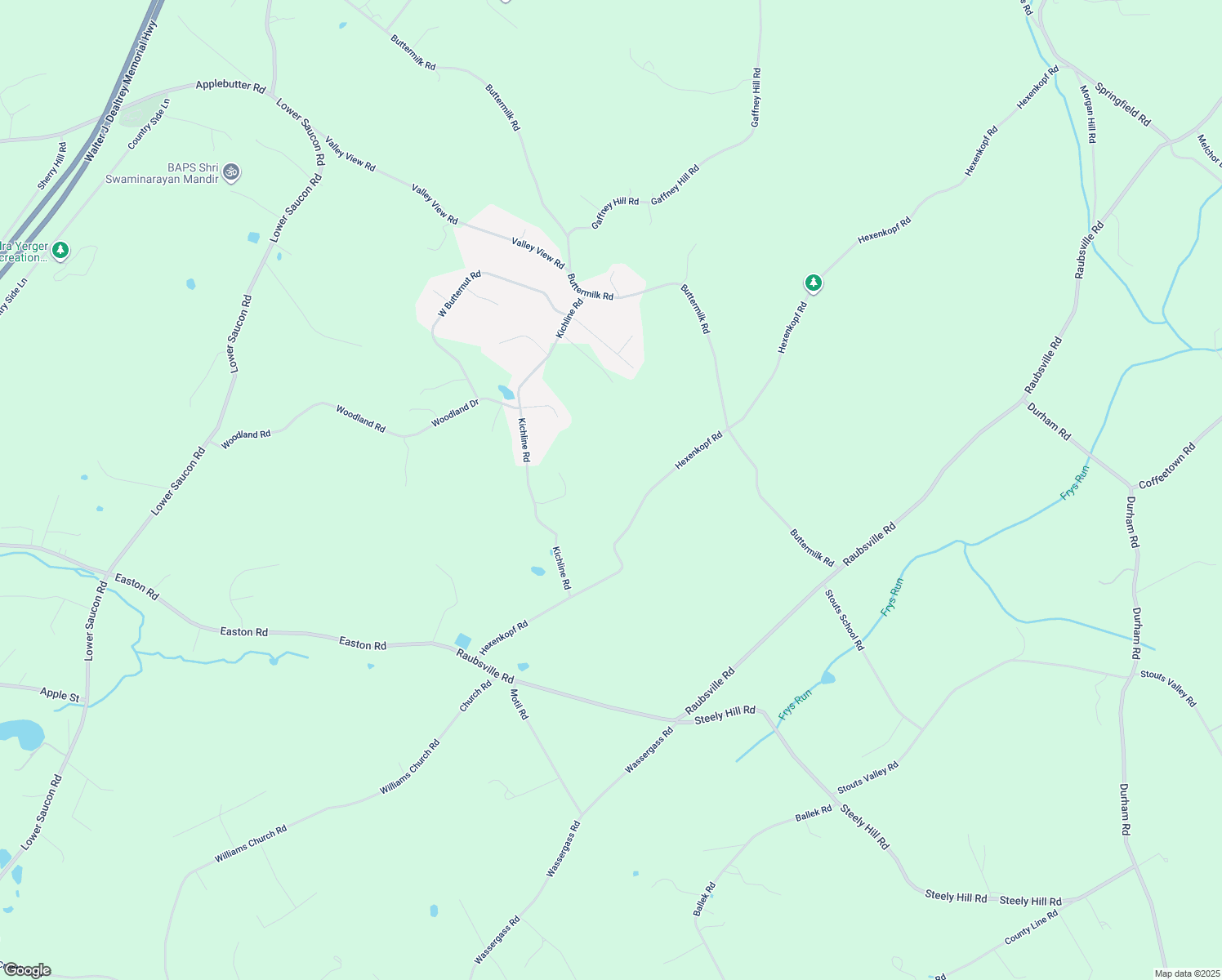 map of restaurants, bars, coffee shops, grocery stores, and more near 590 Hexenkopf Road in Hellertown