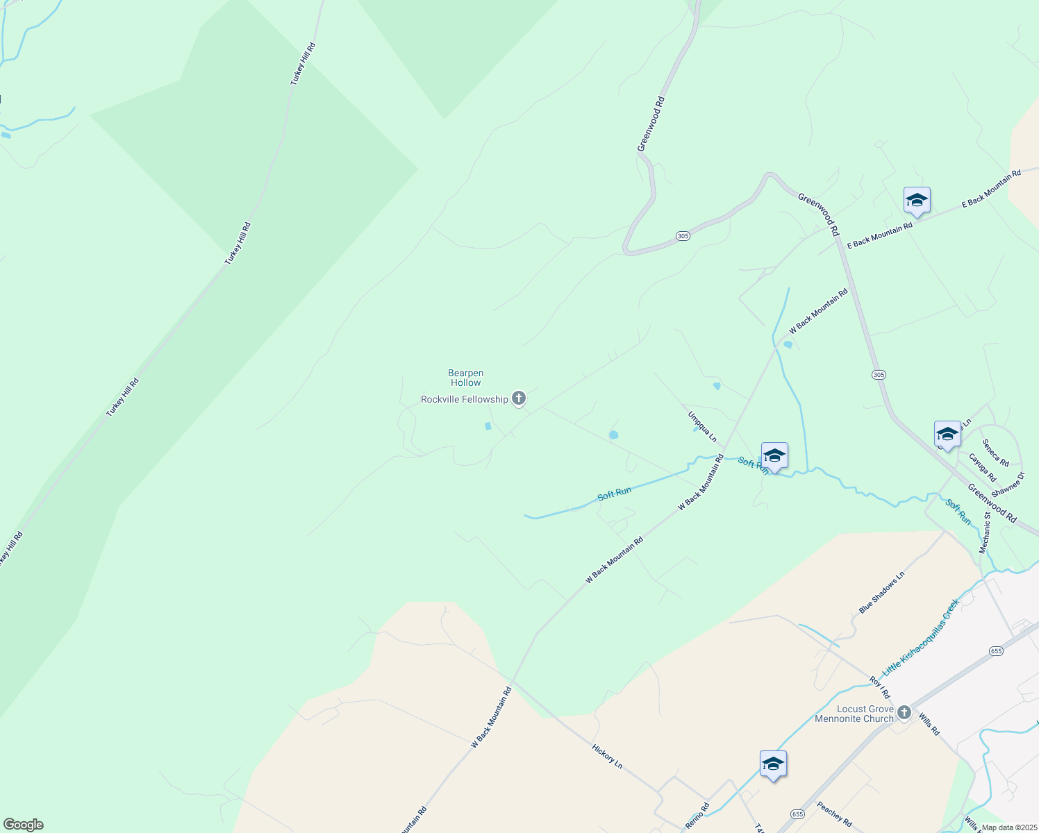 map of restaurants, bars, coffee shops, grocery stores, and more near 329 Rockville Road in Belleville