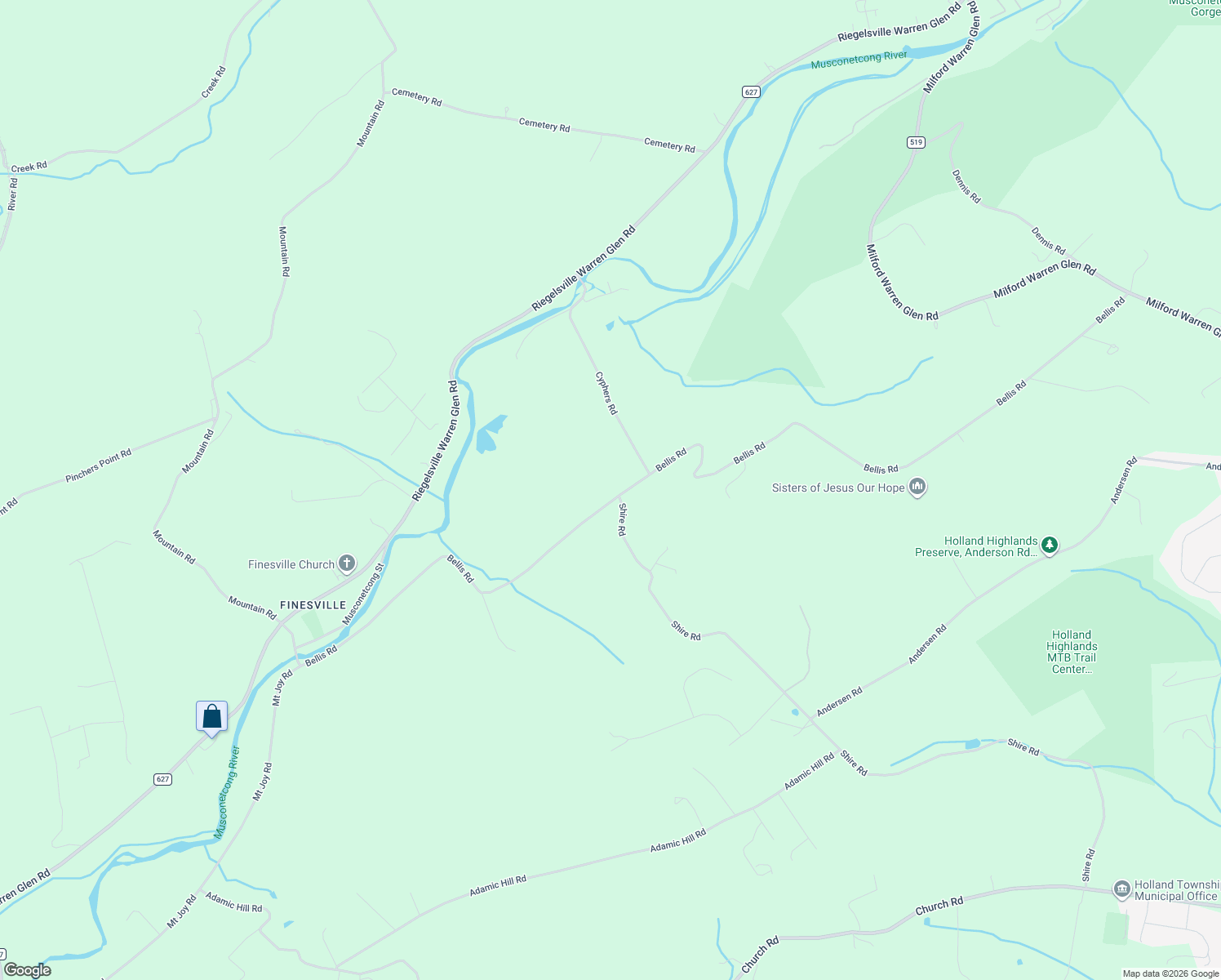 map of restaurants, bars, coffee shops, grocery stores, and more near 223 Bellis Road in Milford