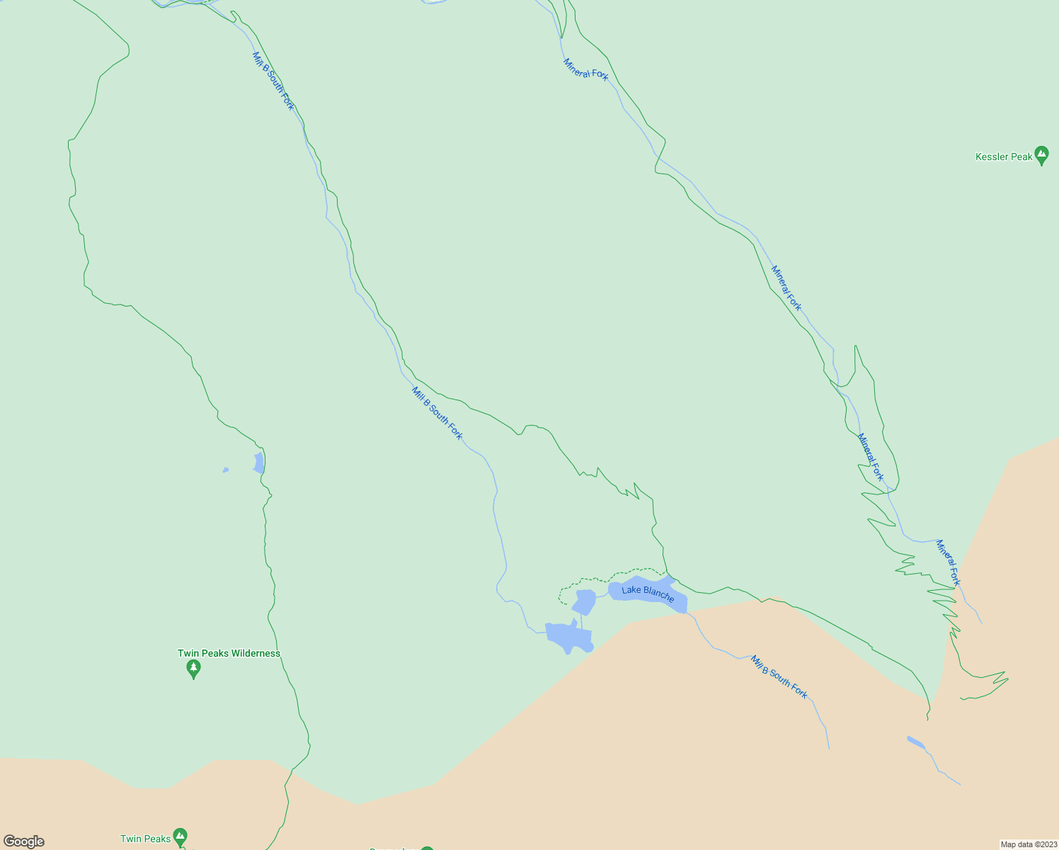 map of restaurants, bars, coffee shops, grocery stores, and more near Forest Trail 020 in Salt Lake County