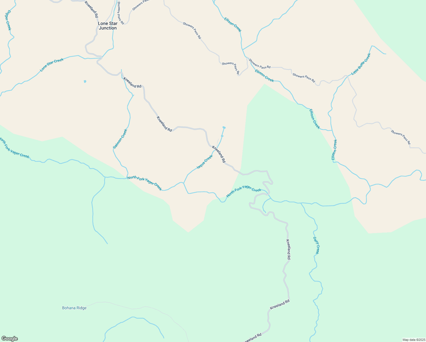 map of restaurants, bars, coffee shops, grocery stores, and more near in Kneeland