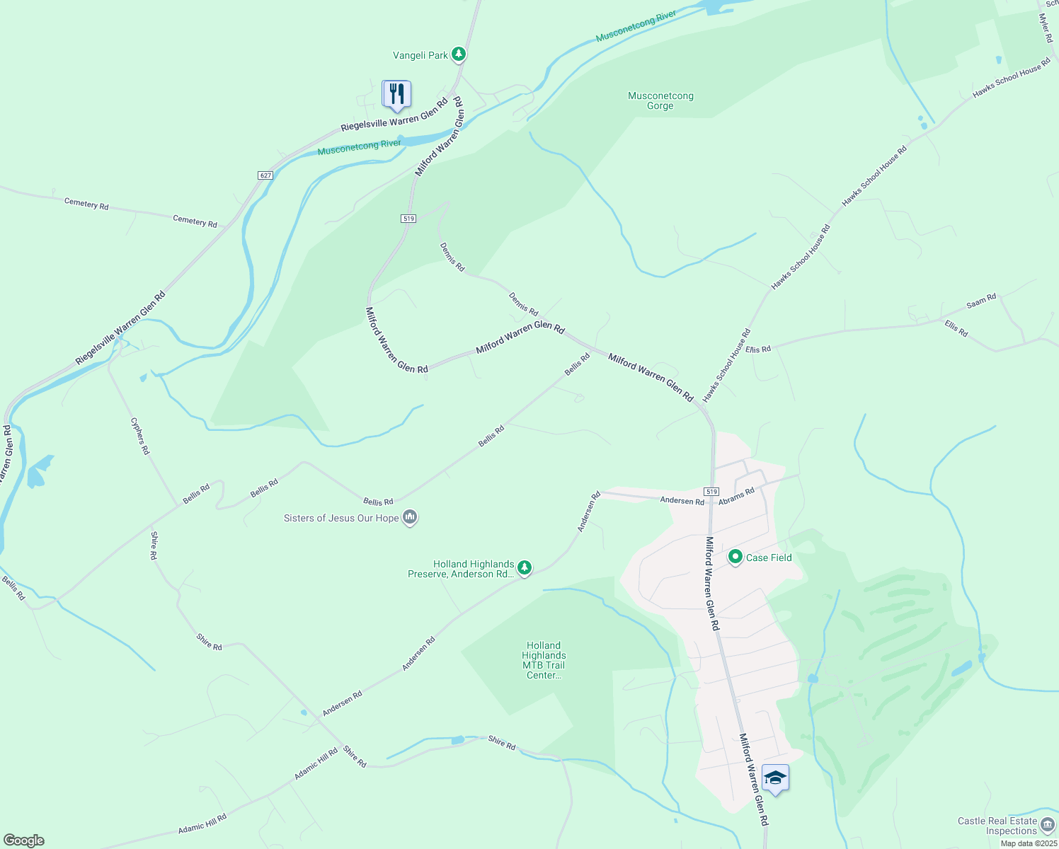 map of restaurants, bars, coffee shops, grocery stores, and more near 470 Bellis Road in Bloomsbury