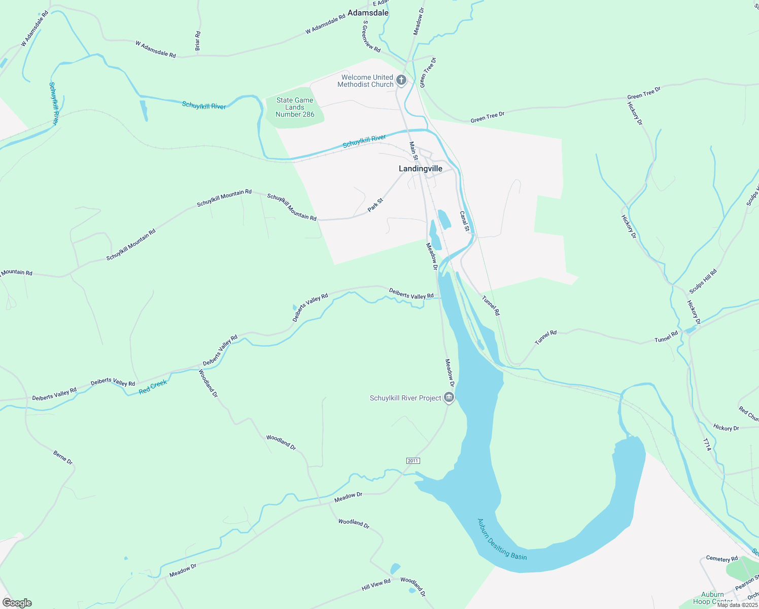 map of restaurants, bars, coffee shops, grocery stores, and more near 1044 Deiberts Valley Road in Schuylkill Haven