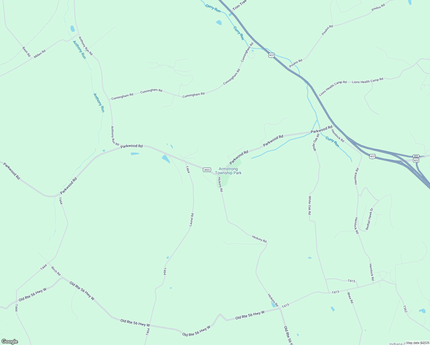 map of restaurants, bars, coffee shops, grocery stores, and more near 150 Clawson Drive in Indiana