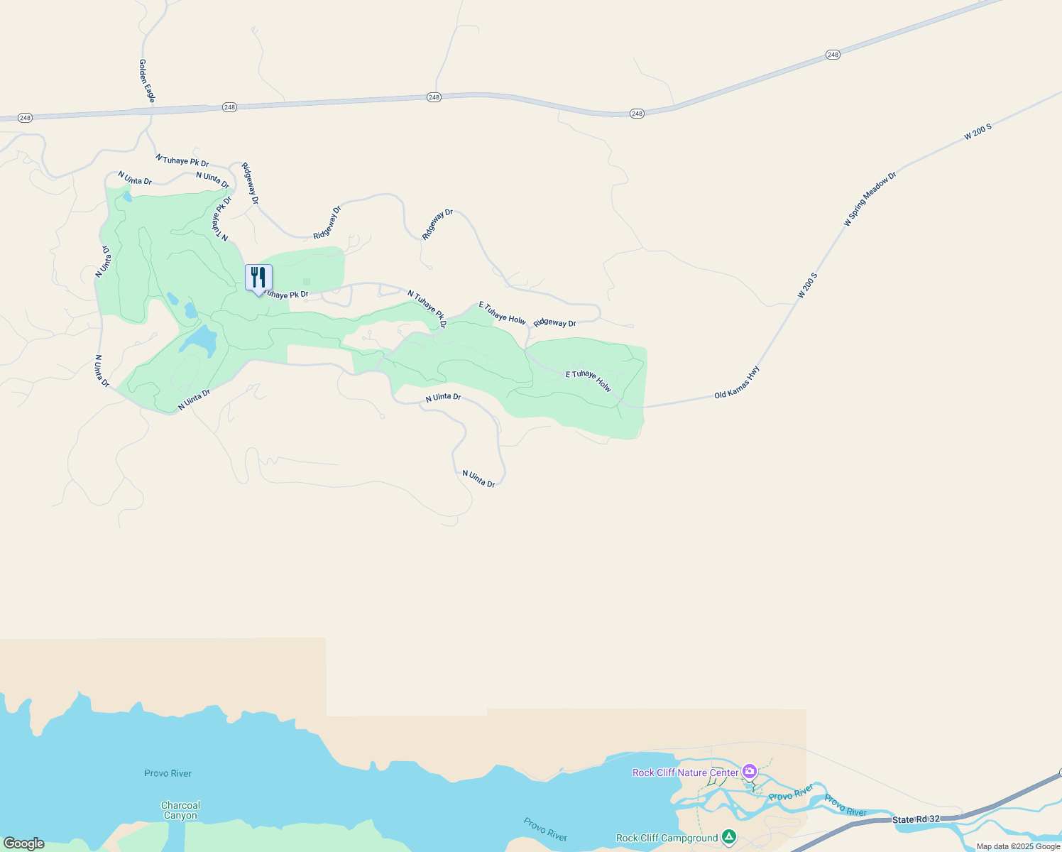 map of restaurants, bars, coffee shops, grocery stores, and more near 3785 East Uinta Court in Kamas