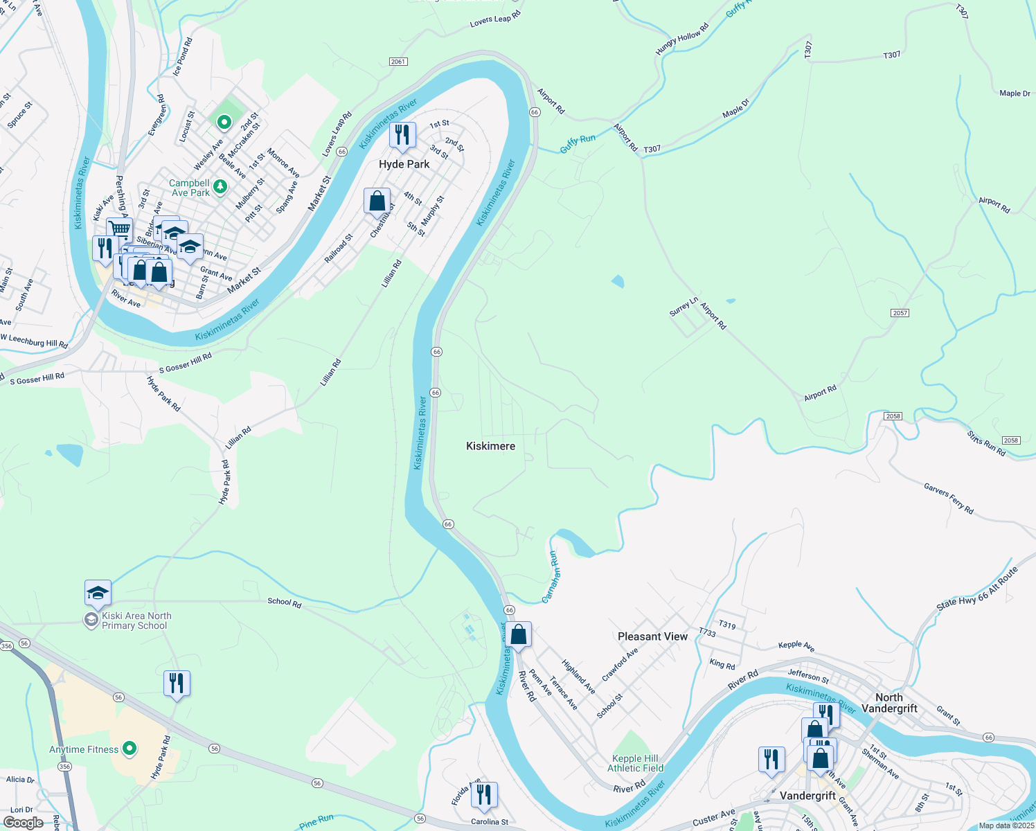 1124 Mary Street, Vandergrift PA Walk Score