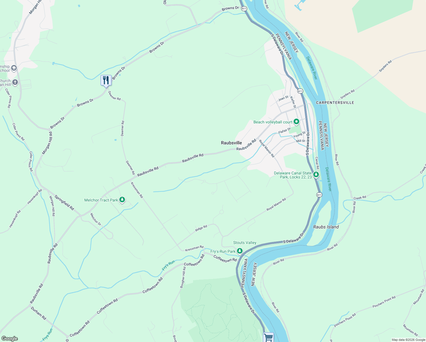 map of restaurants, bars, coffee shops, grocery stores, and more near 60 Hidden Meadow Dr in Easton