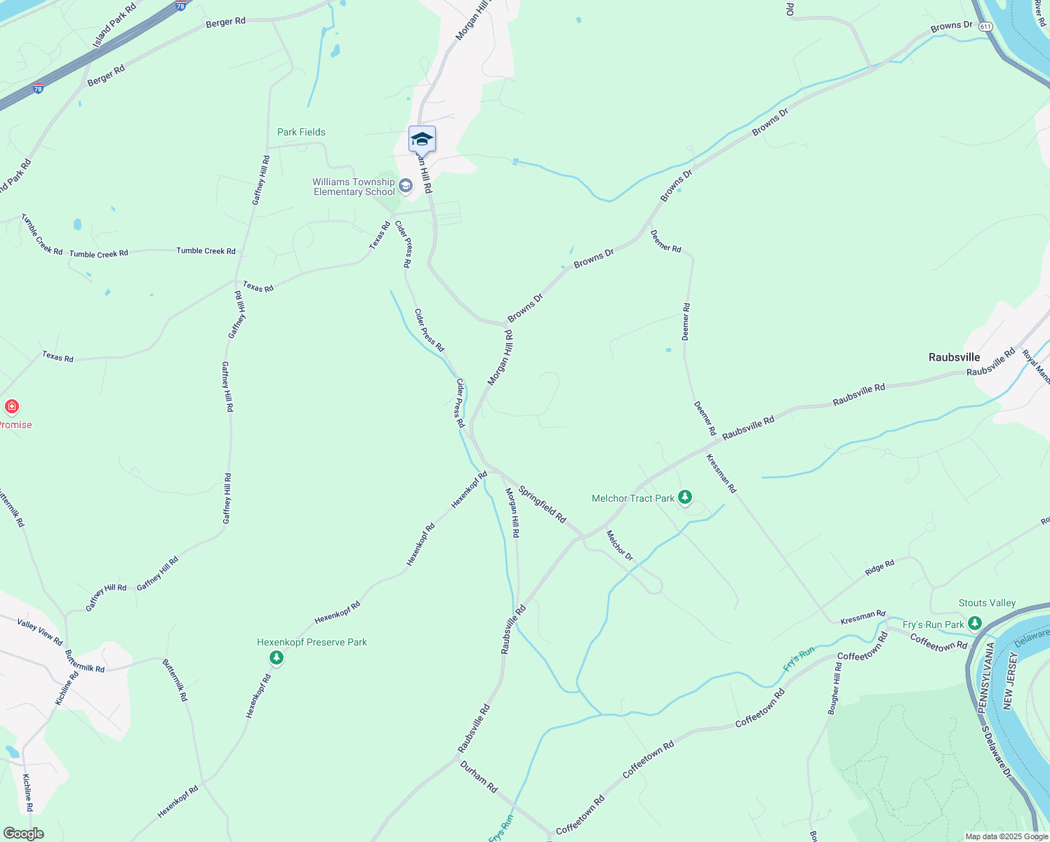 map of restaurants, bars, coffee shops, grocery stores, and more near 55 Oak Drive in Easton