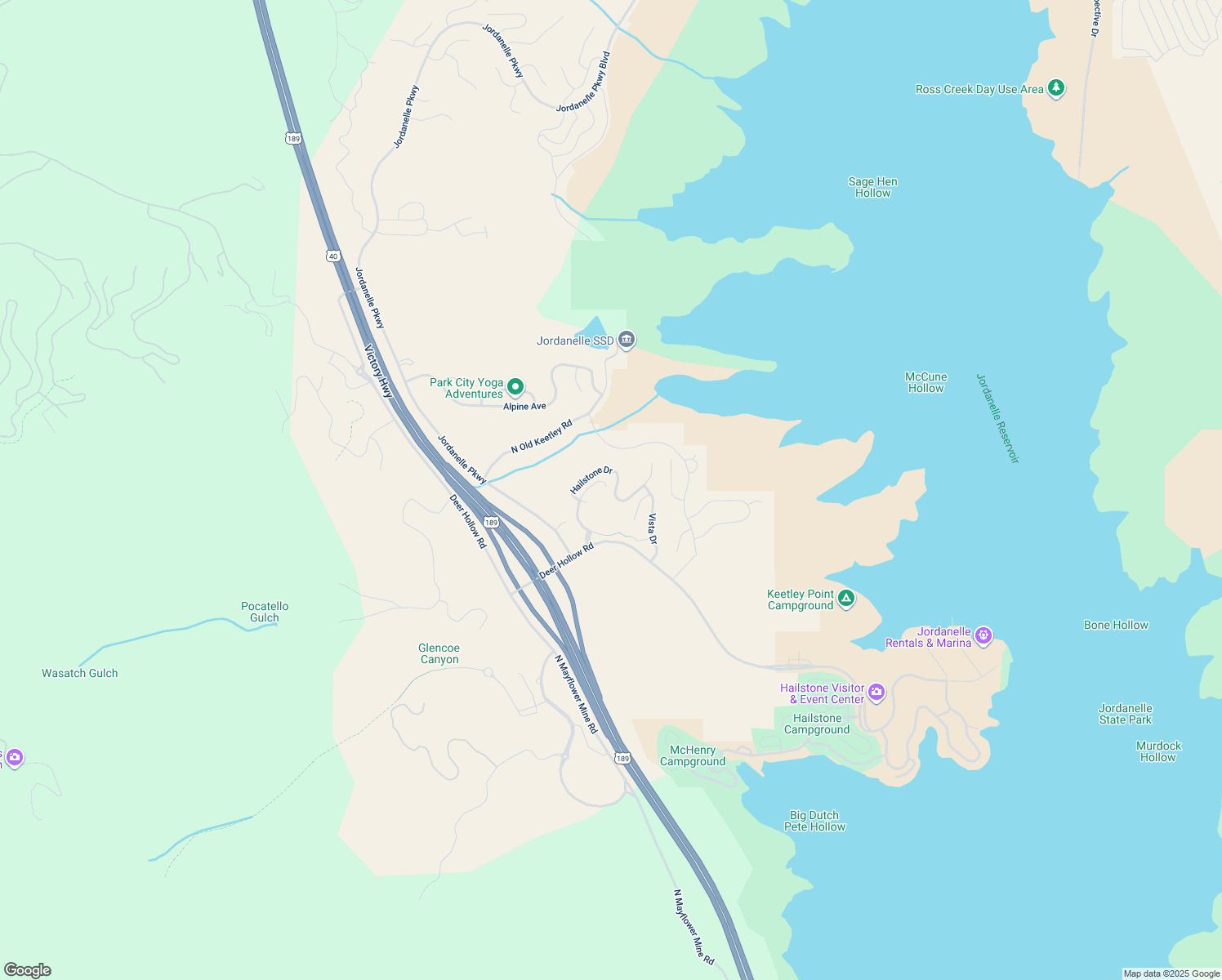 map of restaurants, bars, coffee shops, grocery stores, and more near 1489 Still Water Drive in Heber City