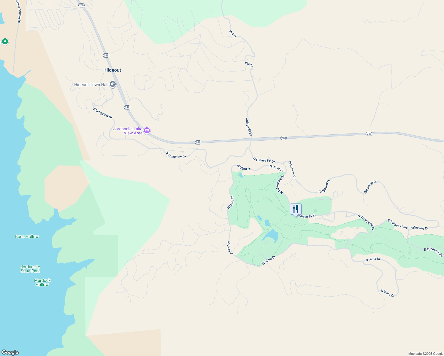 map of restaurants, bars, coffee shops, grocery stores, and more near 10086 Painted Bluff Place in Kamas