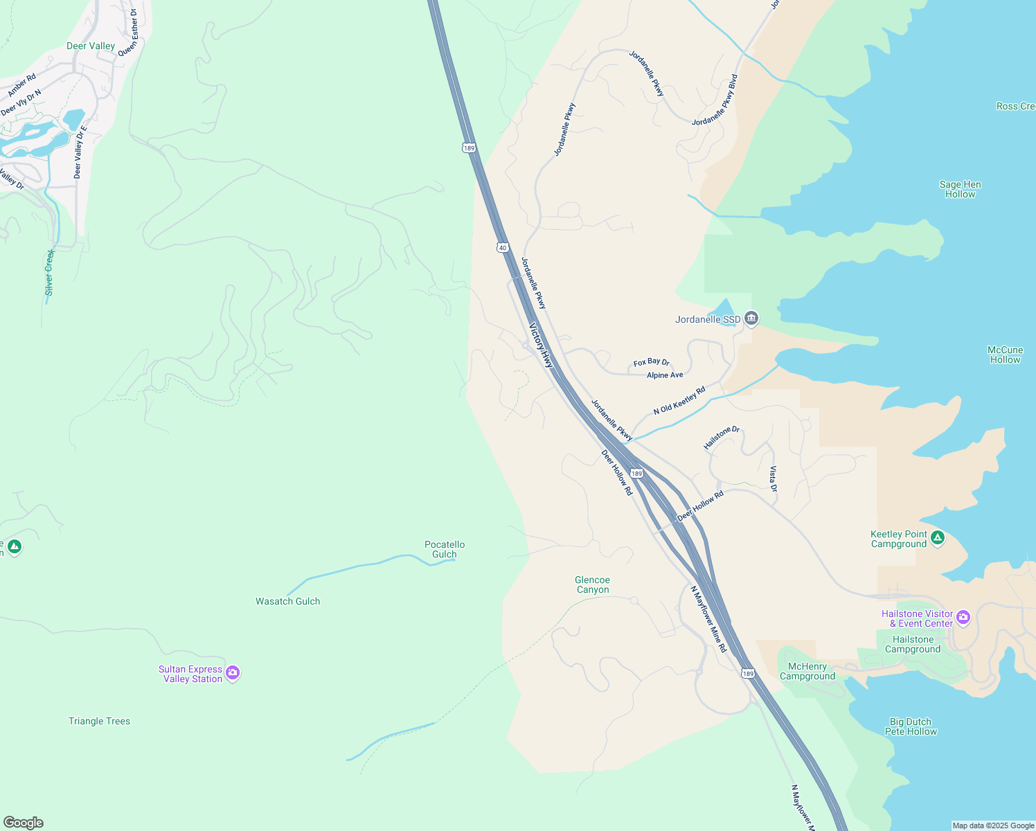 map of restaurants, bars, coffee shops, grocery stores, and more near 2205 West Sonder Way in Park City