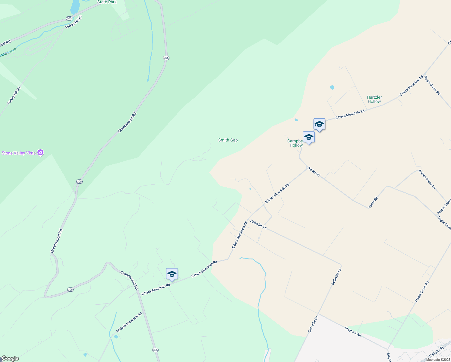 map of restaurants, bars, coffee shops, grocery stores, and more near 156 Zooks Orchard Lane in Belleville