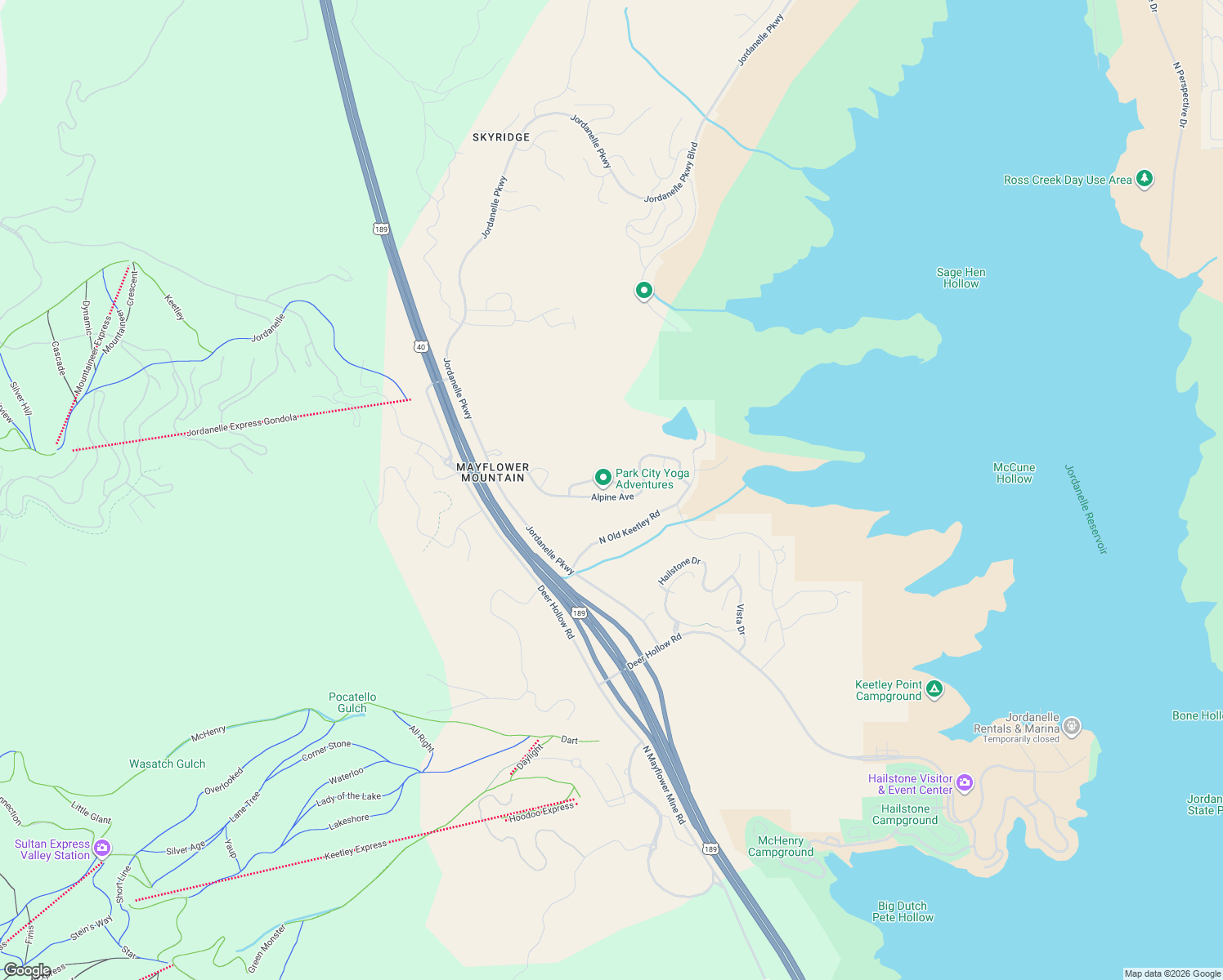 map of restaurants, bars, coffee shops, grocery stores, and more near 1699 Alpine Avenue in Heber City