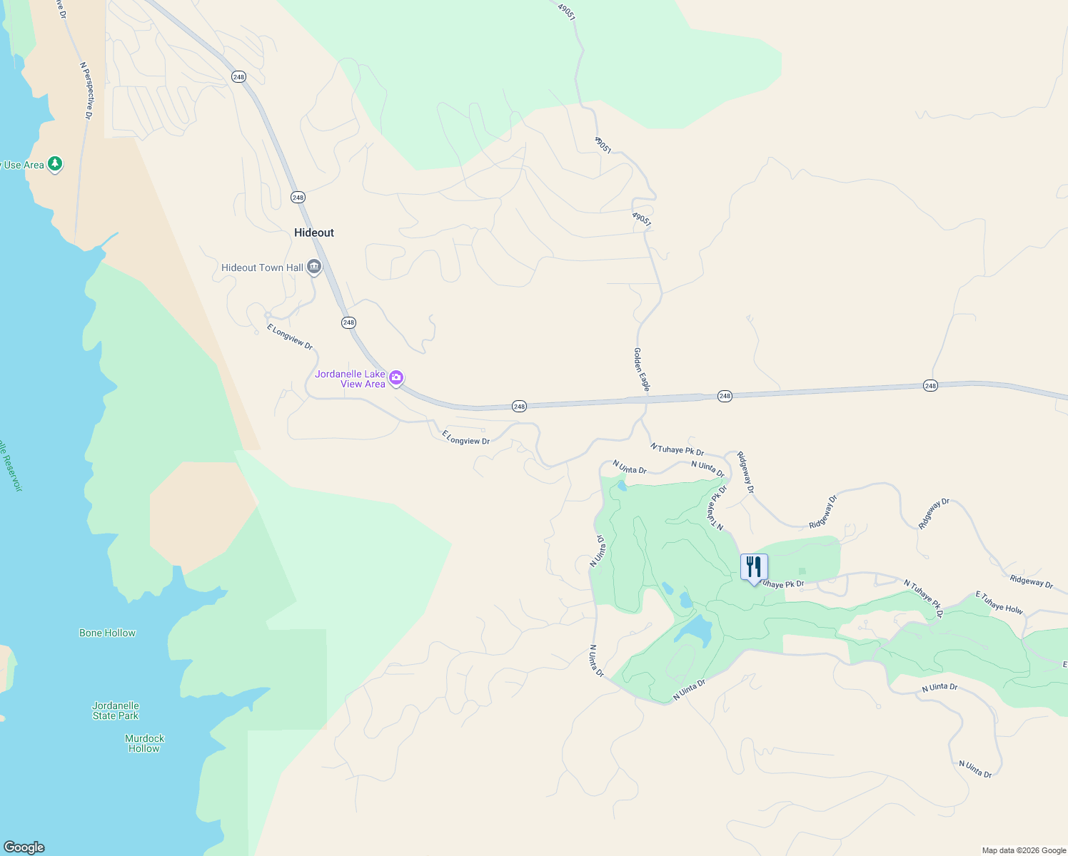 map of restaurants, bars, coffee shops, grocery stores, and more near 1868 East Longview Drive in Kamas