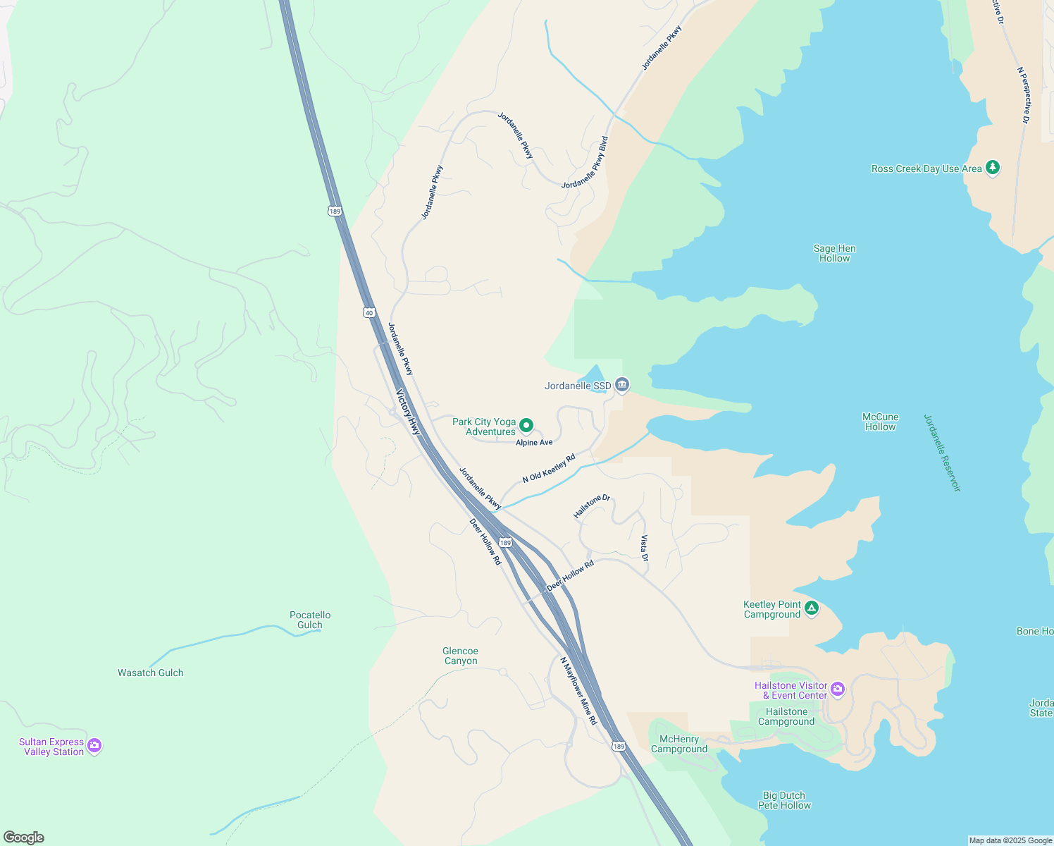 map of restaurants, bars, coffee shops, grocery stores, and more near 1576 Alpine Avenue in Heber City