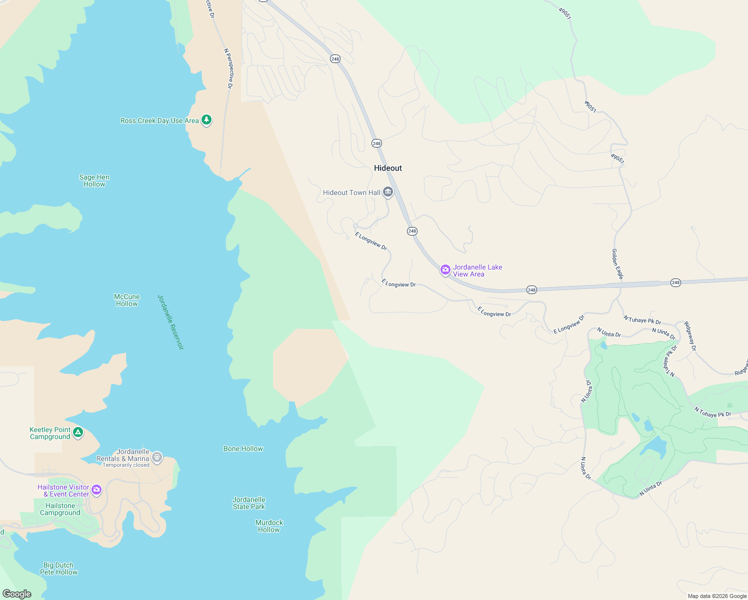 map of restaurants, bars, coffee shops, grocery stores, and more near 1155 East Lasso Trail in Heber City