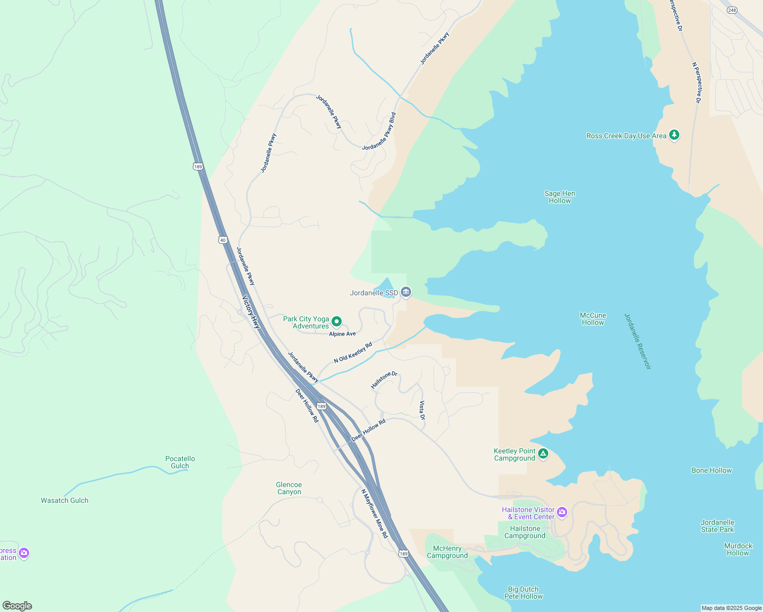 map of restaurants, bars, coffee shops, grocery stores, and more near 1480 Alpine Avenue in Heber City