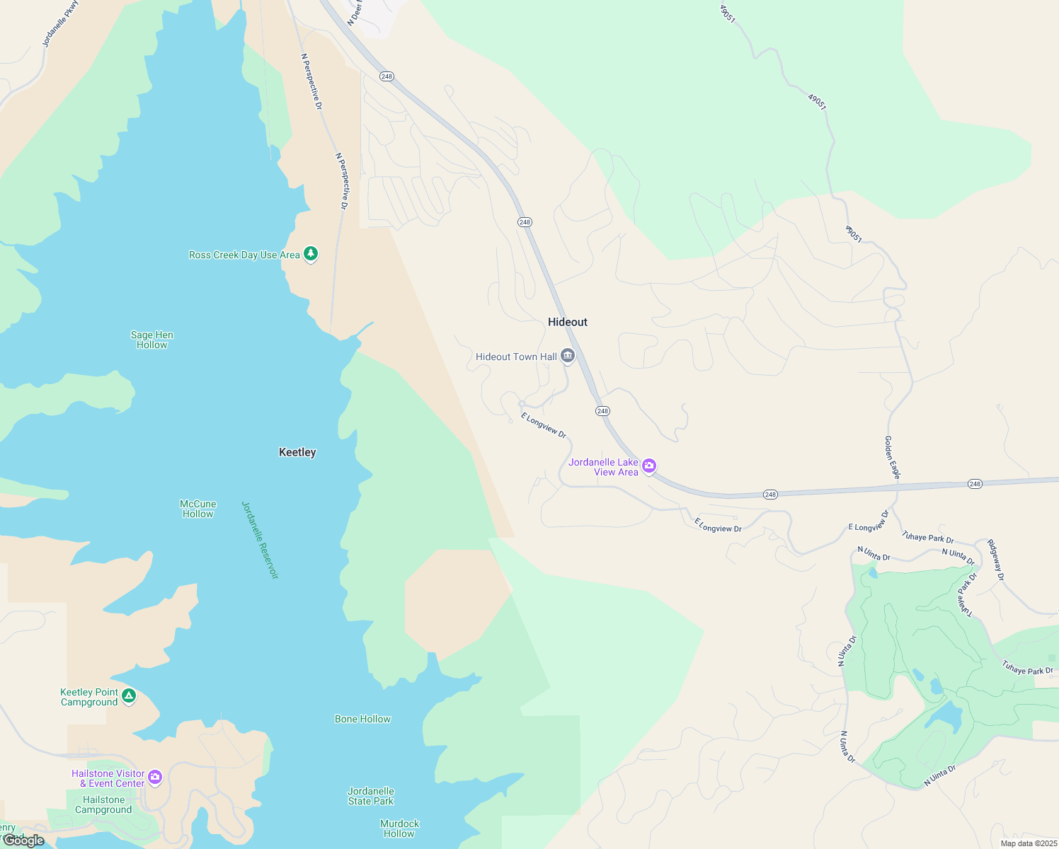 map of restaurants, bars, coffee shops, grocery stores, and more near 1006 Longview Drive in Kamas