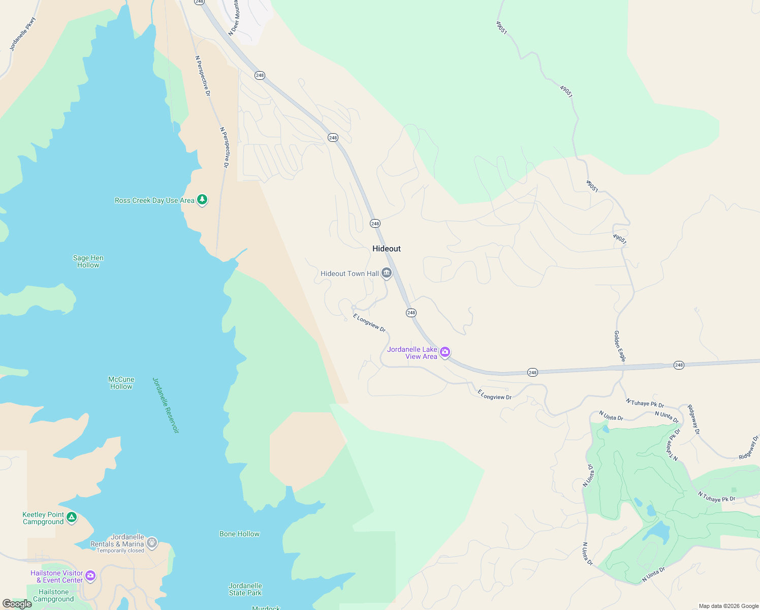 map of restaurants, bars, coffee shops, grocery stores, and more near 10786 North Hideout Trail in Heber City