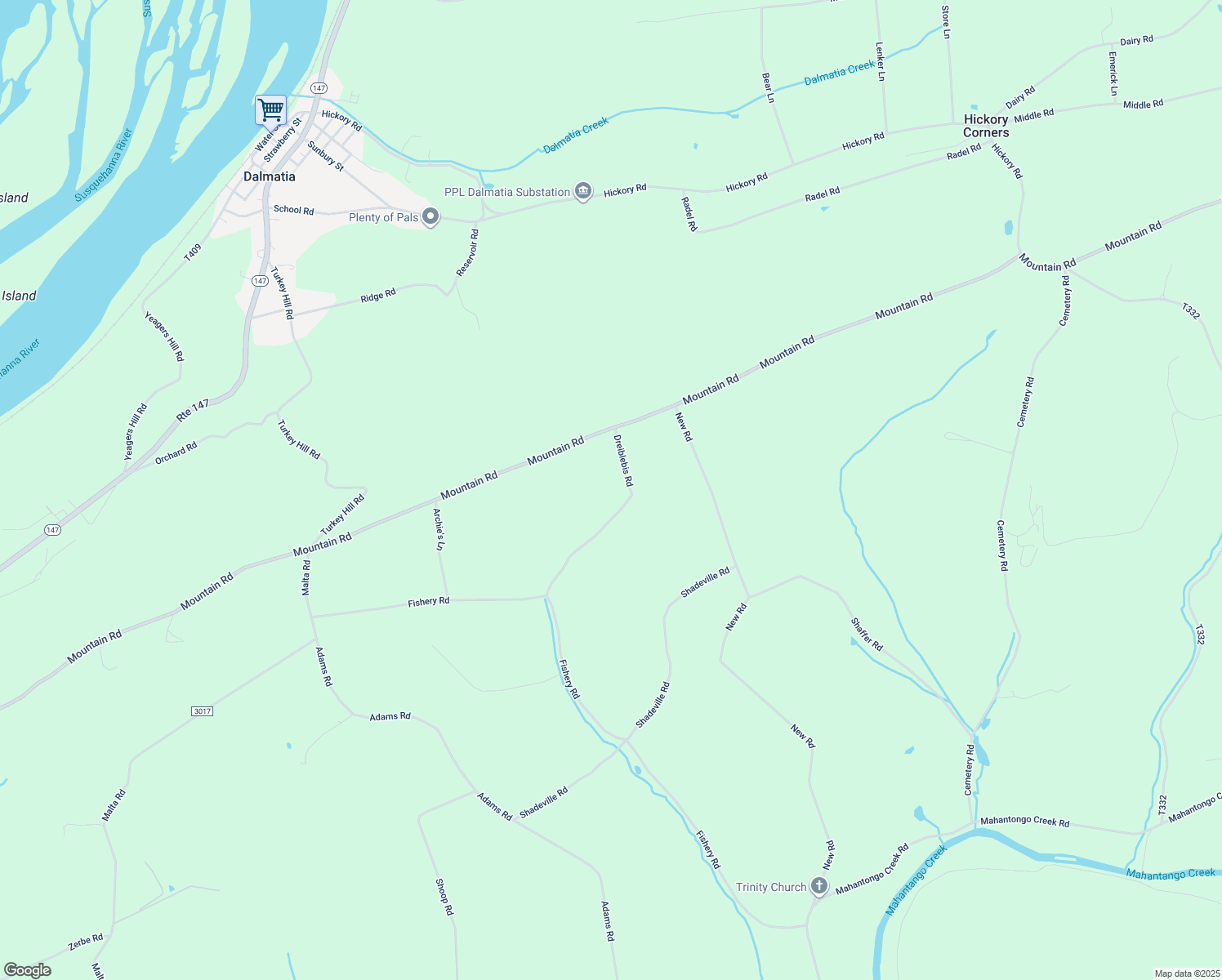 map of restaurants, bars, coffee shops, grocery stores, and more near in Dalmatia