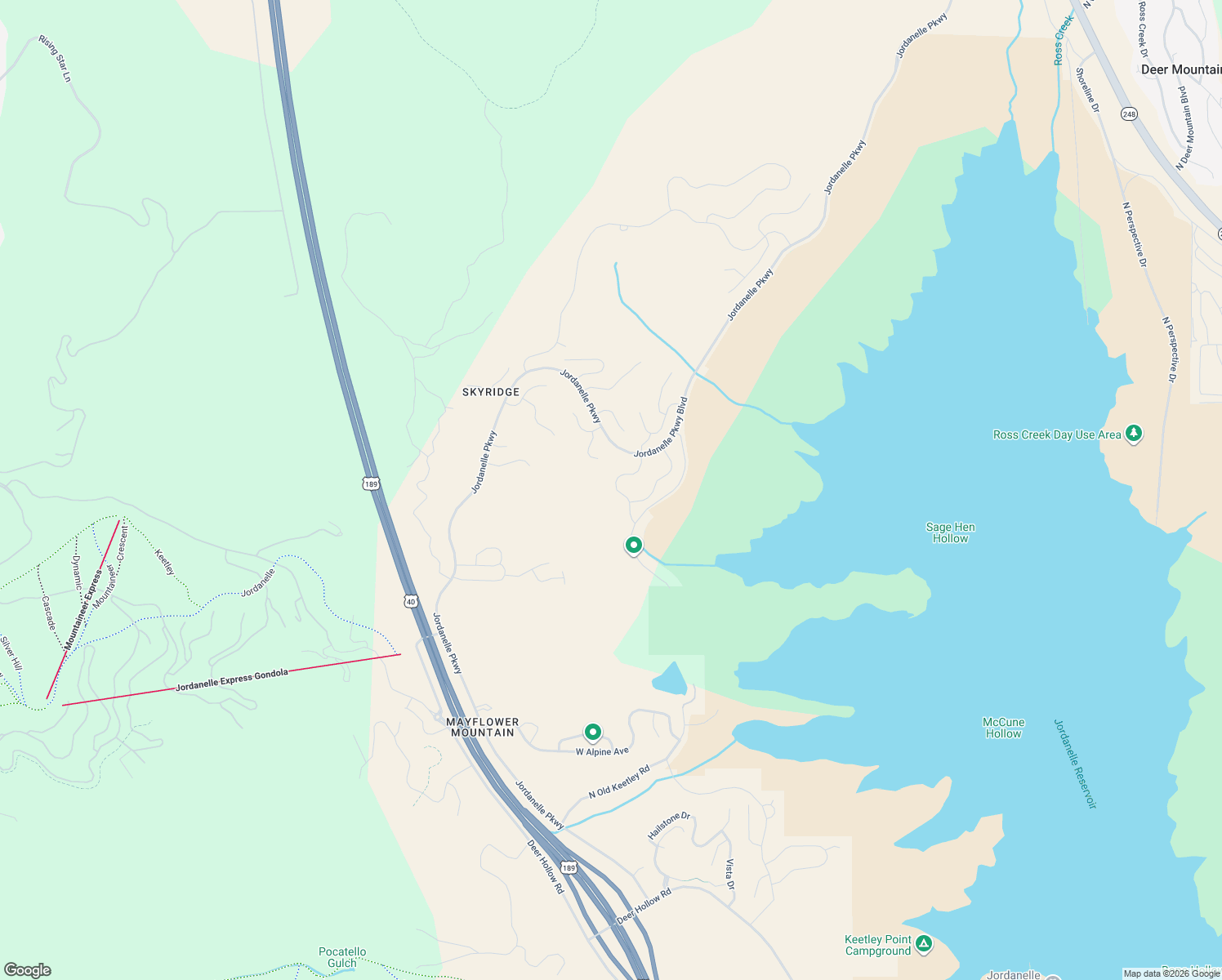 map of restaurants, bars, coffee shops, grocery stores, and more near 11155 North Orion Drive in Heber City