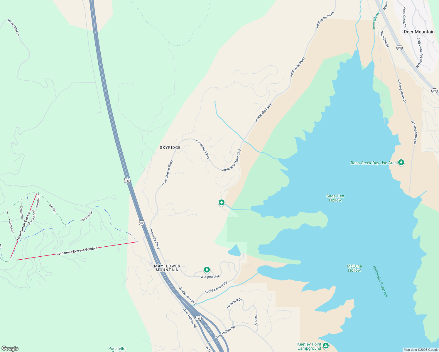map of restaurants, bars, coffee shops, grocery stores, and more near 11257 North Orion Drive in Heber City