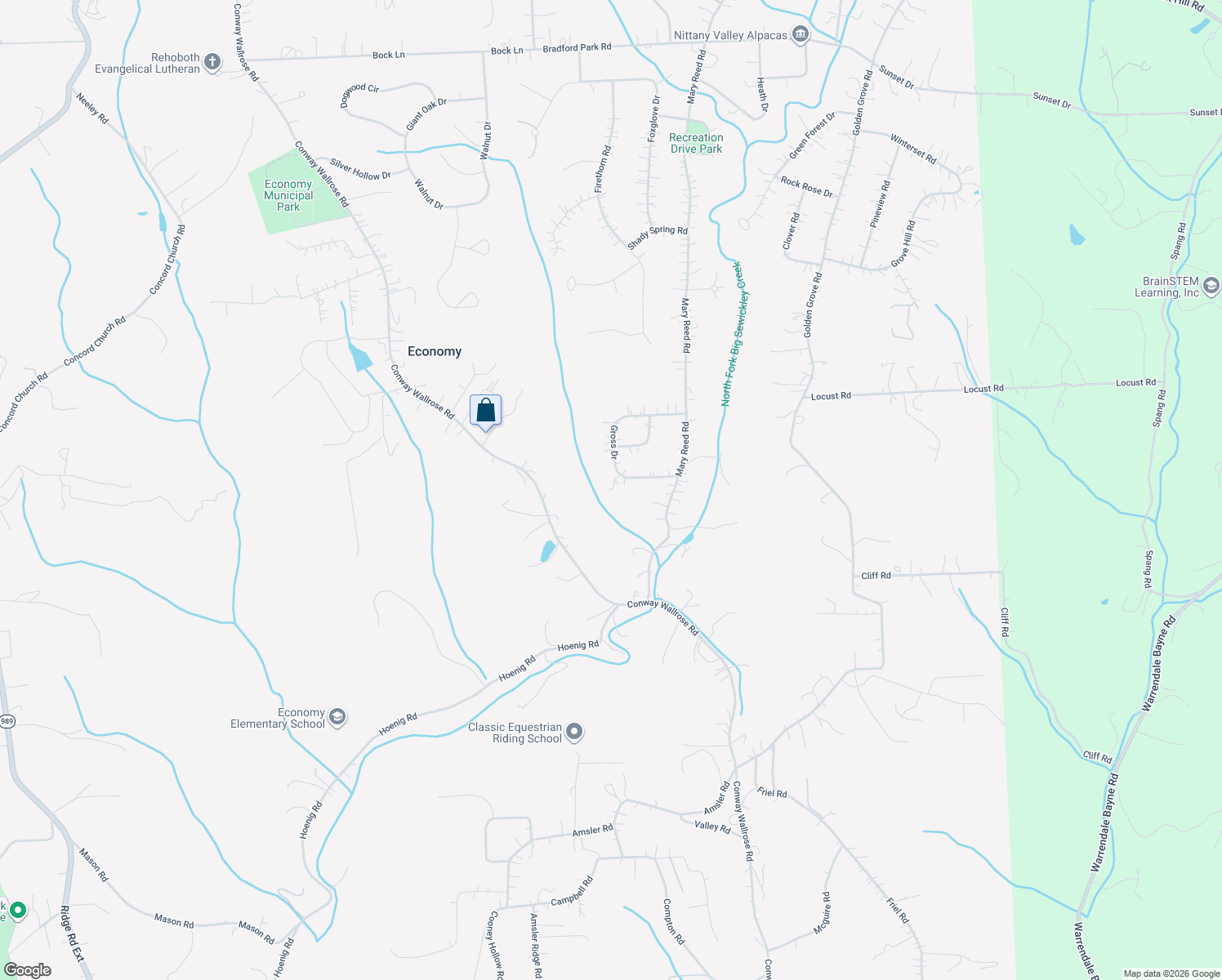 map of restaurants, bars, coffee shops, grocery stores, and more near 124 Gross Drive in Baden