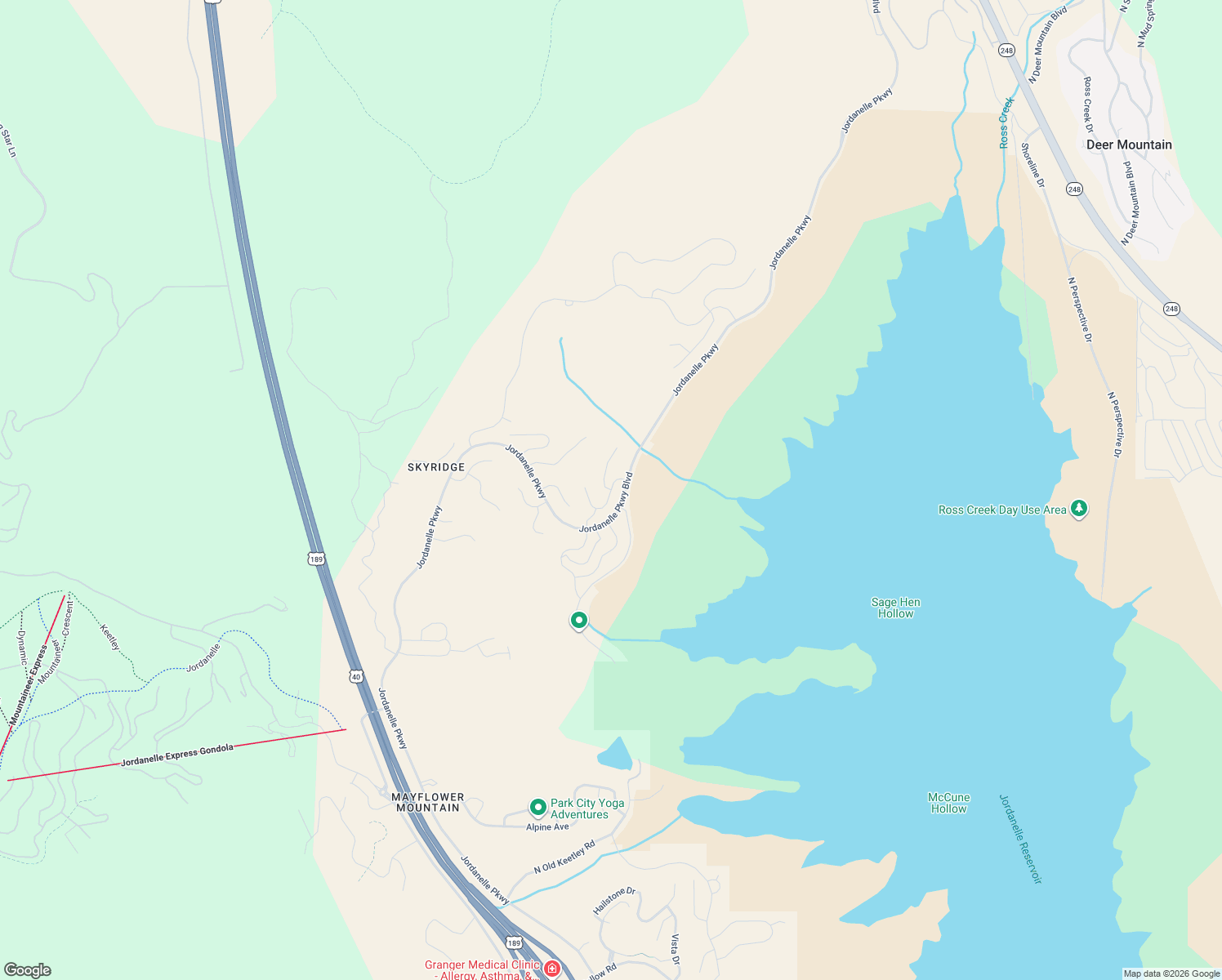 map of restaurants, bars, coffee shops, grocery stores, and more near 11498 North Ursa Circle in Heber City