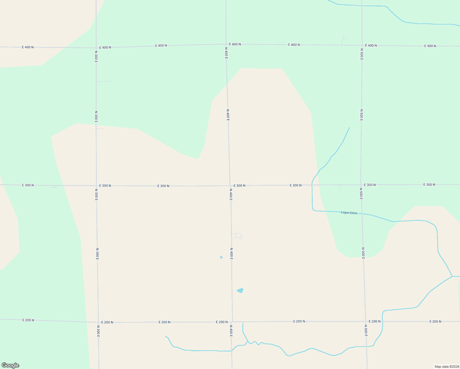map of restaurants, bars, coffee shops, grocery stores, and more near 3001 North 400 East in Fowler