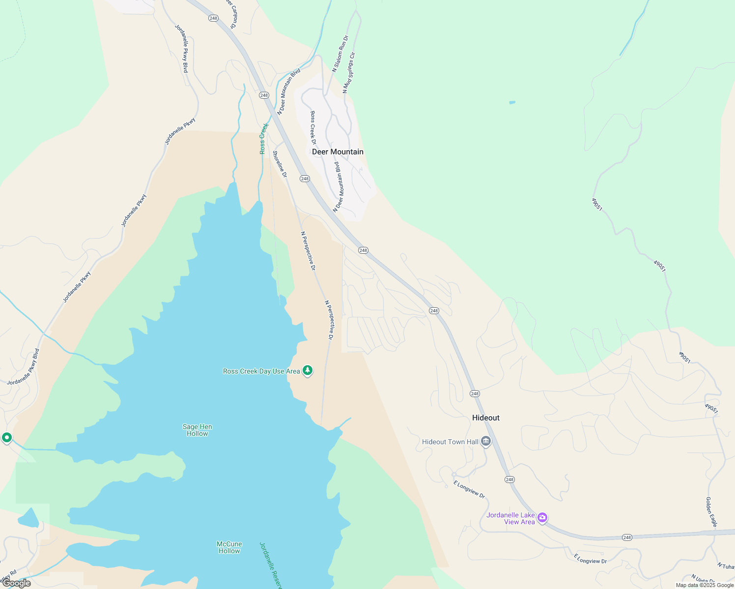 map of restaurants, bars, coffee shops, grocery stores, and more near 11728 Star Gazer in Hideout