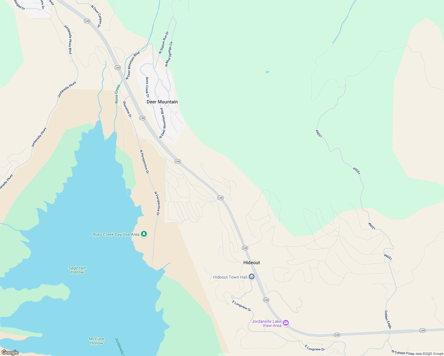 map of restaurants, bars, coffee shops, grocery stores, and more near 11811 North Apex Way in Hideout