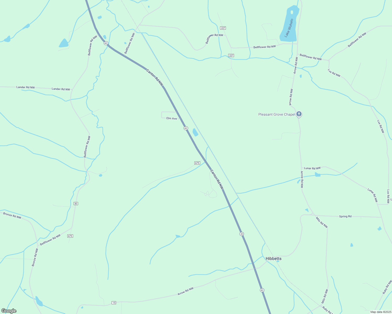 map of restaurants, bars, coffee shops, grocery stores, and more near 5417 Canton Road Northwest in Carrollton