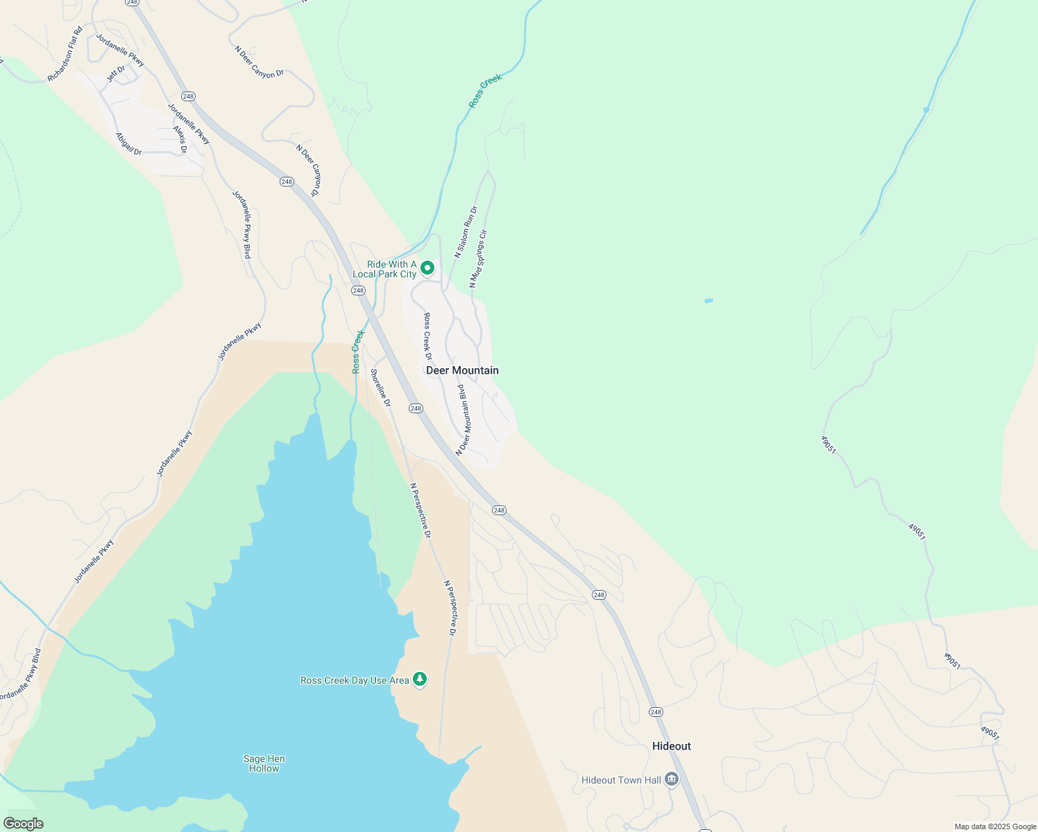 map of restaurants, bars, coffee shops, grocery stores, and more near 460 East Big Dutch Drive in Heber City
