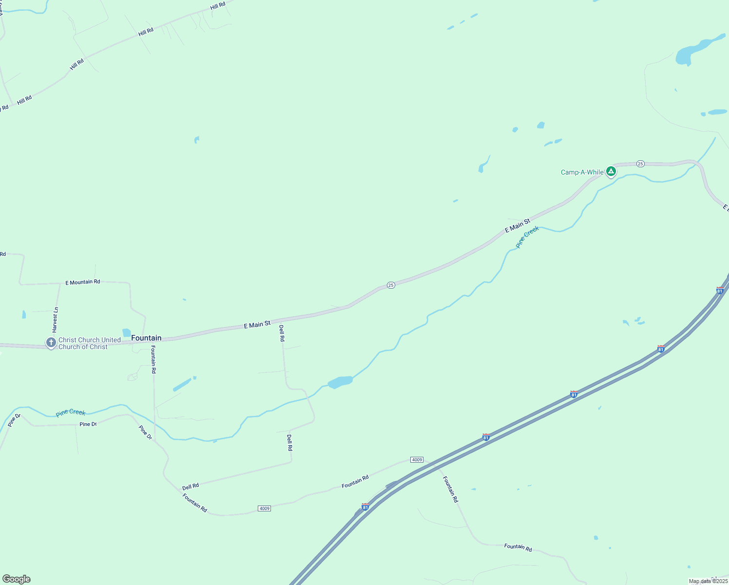 map of restaurants, bars, coffee shops, grocery stores, and more near 1678 East Main Street in Schuylkill