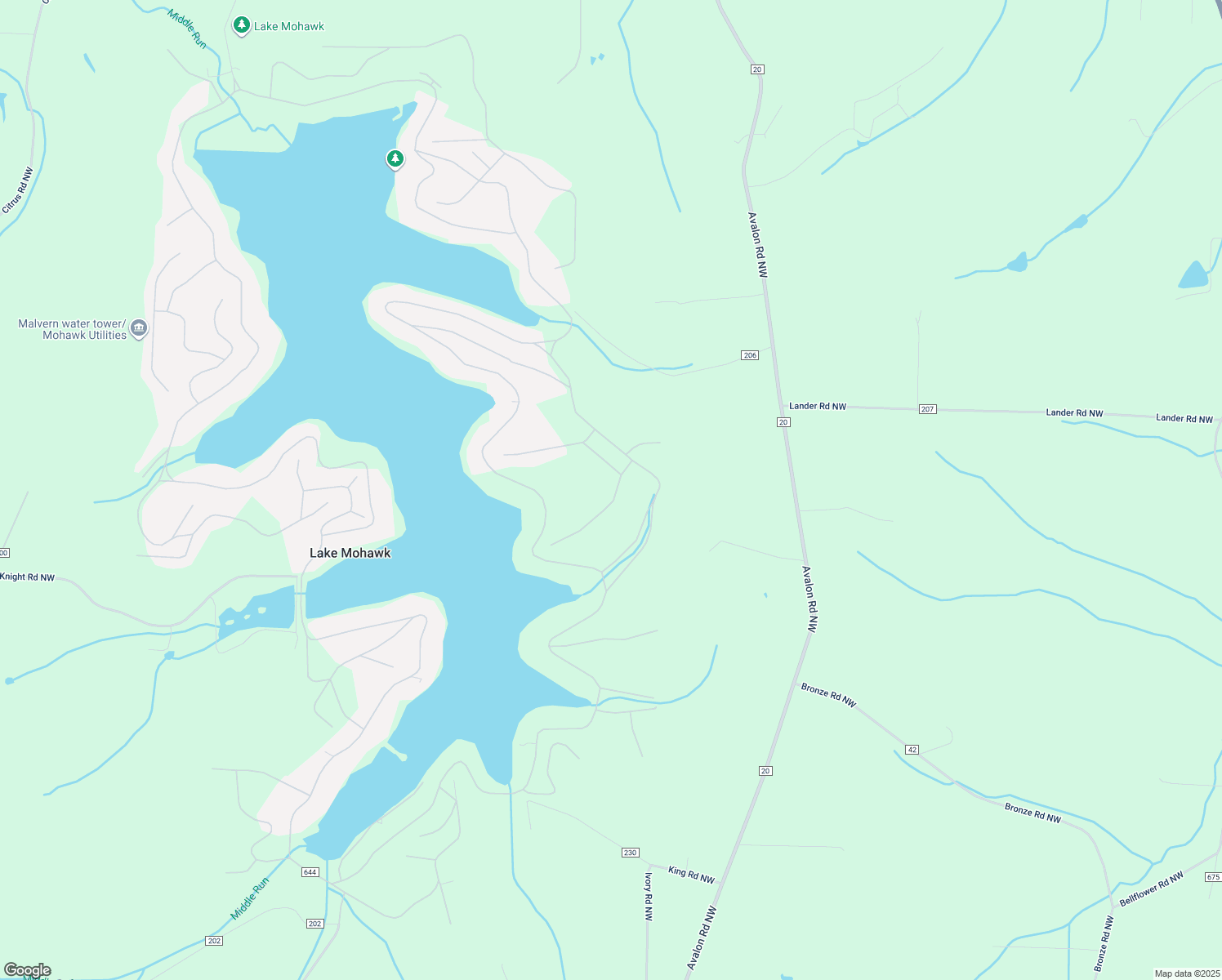map of restaurants, bars, coffee shops, grocery stores, and more near 10 Navajo Trail in Malvern