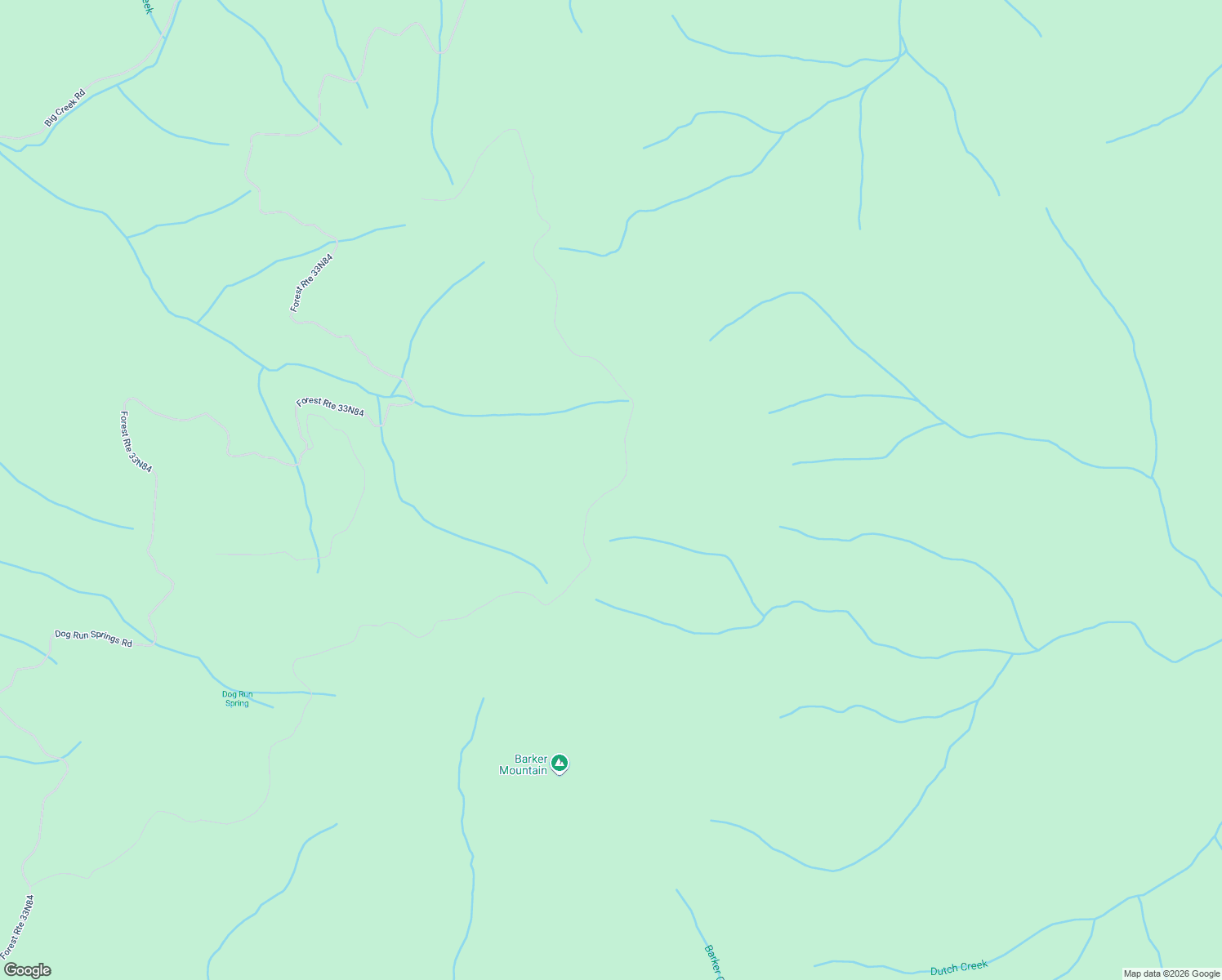 map of restaurants, bars, coffee shops, grocery stores, and more near Dog Run Springs Rd in Hayfork