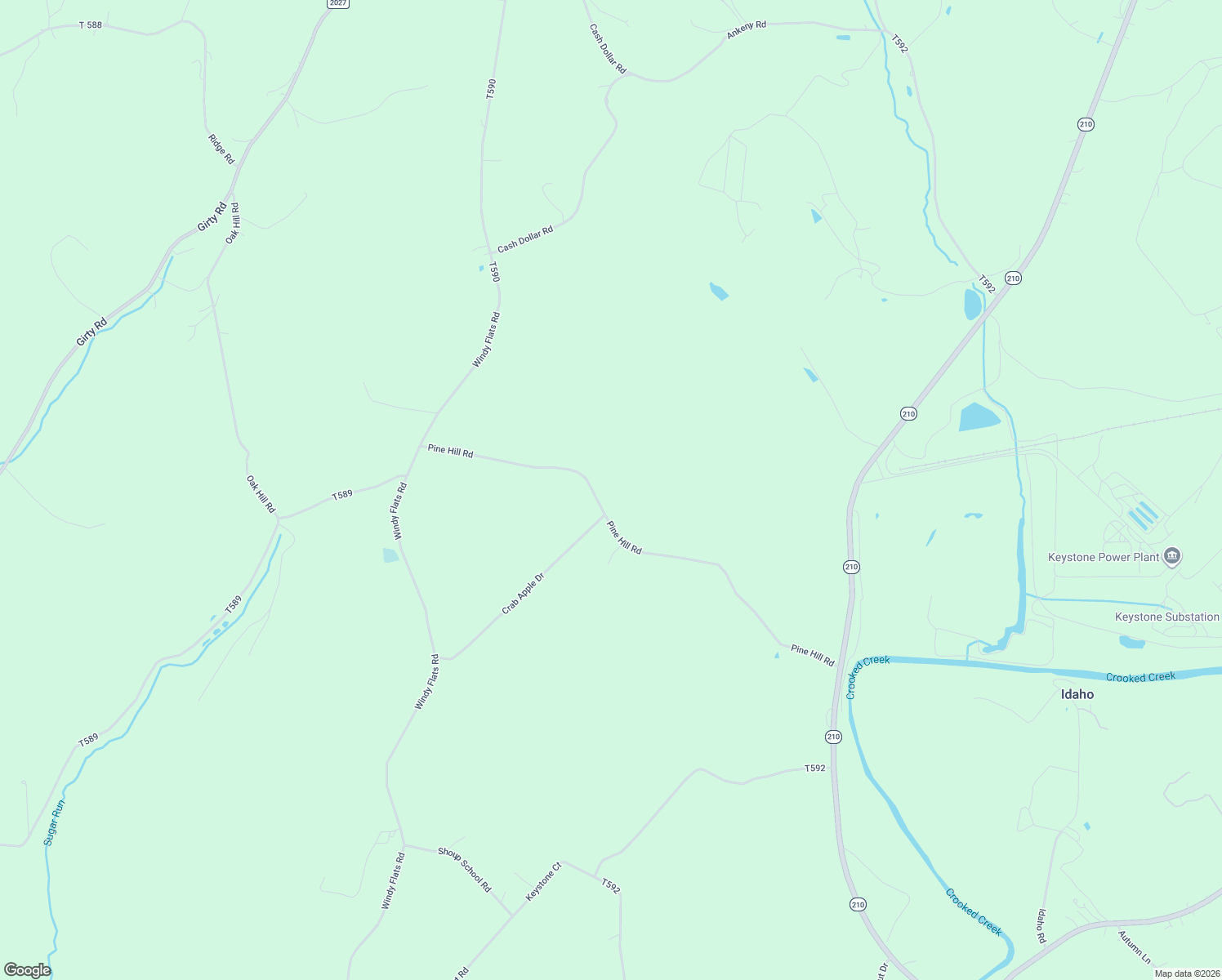 map of restaurants, bars, coffee shops, grocery stores, and more near 213 Pine Hill Road in Shelocta