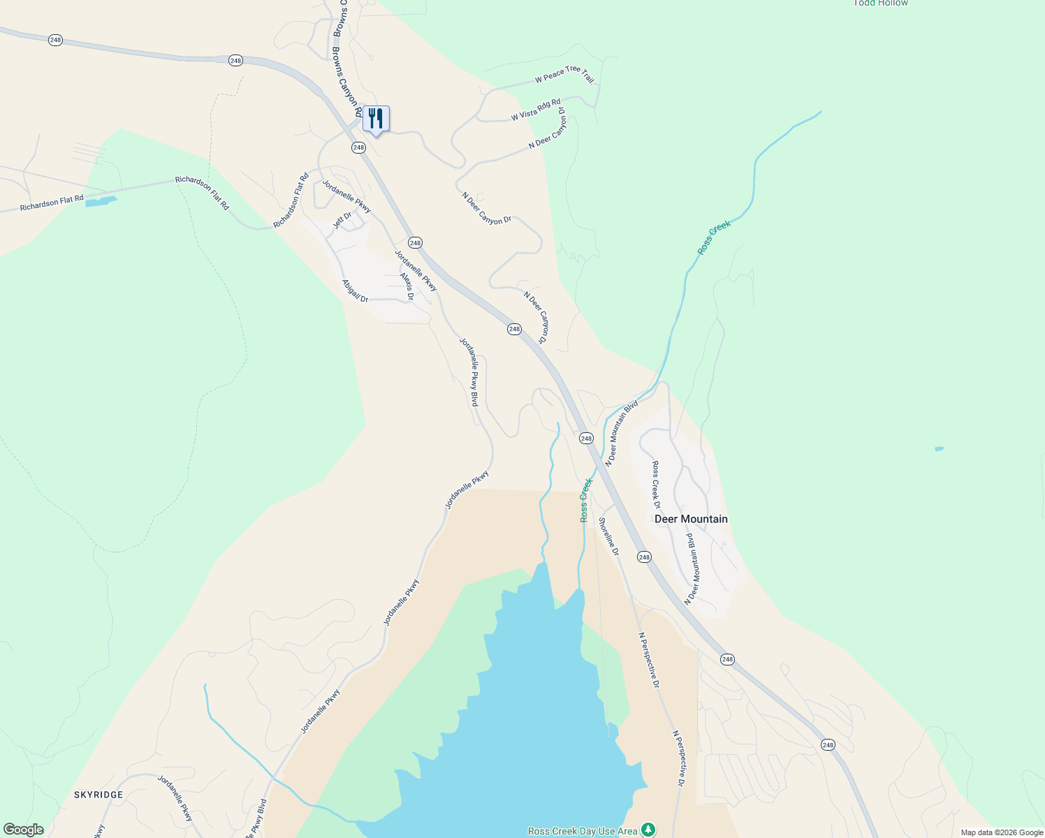 map of restaurants, bars, coffee shops, grocery stores, and more near 375 Ascent Drive in Heber City