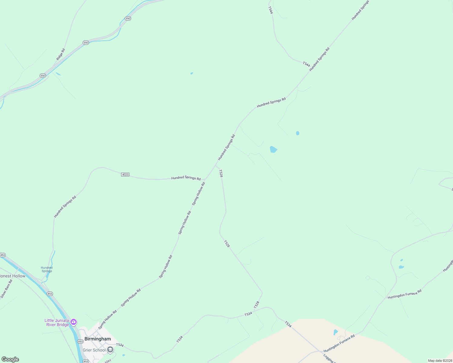 map of restaurants, bars, coffee shops, grocery stores, and more near 3429 Knarr Road in Tyrone