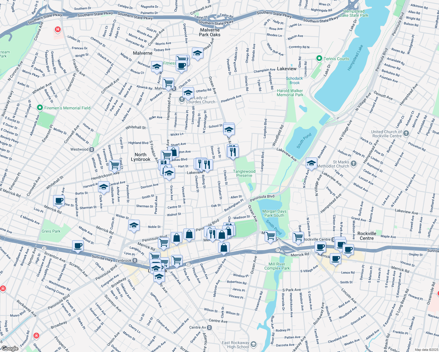 76 Driving Park Avenue, Lynbrook NY Walk Score