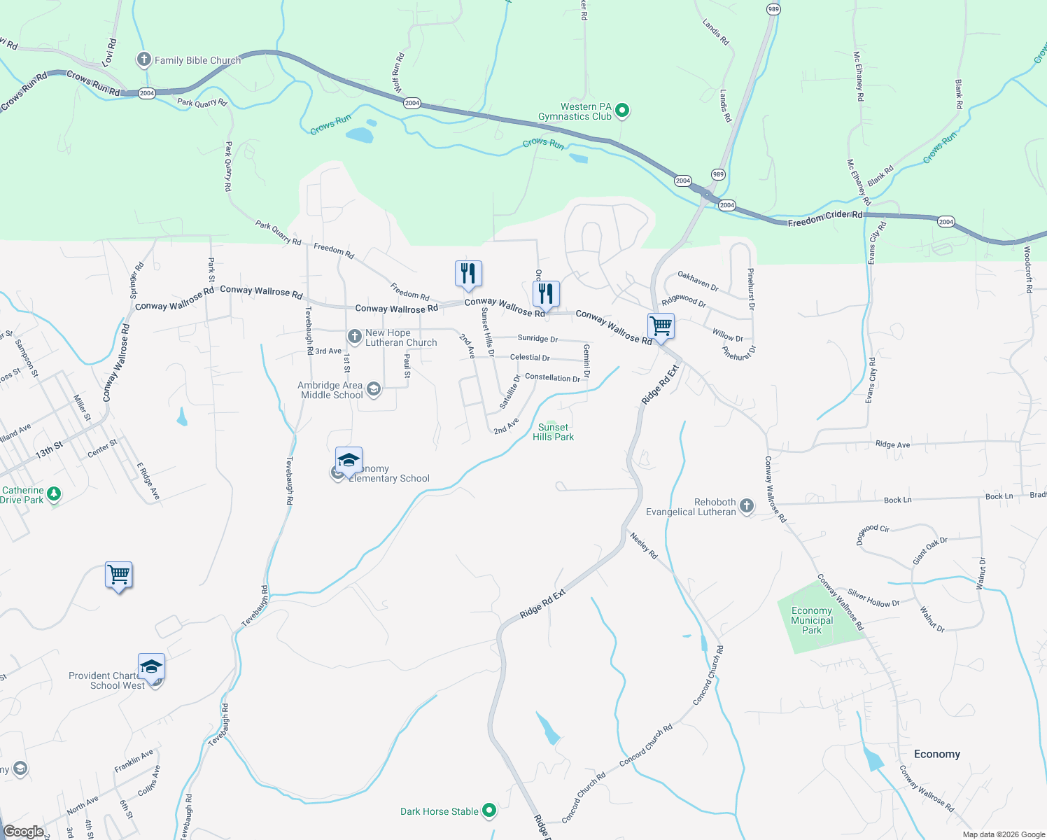 map of restaurants, bars, coffee shops, grocery stores, and more near 870 2nd Ave in Freedom
