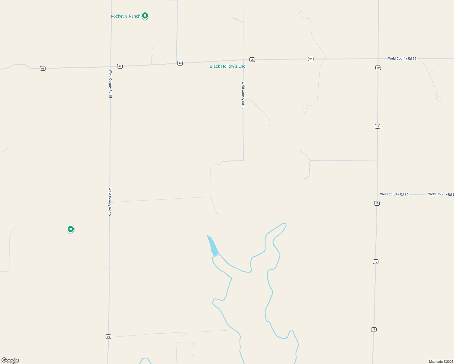 map of restaurants, bars, coffee shops, grocery stores, and more near 7755 County Road 94 in Fort Collins