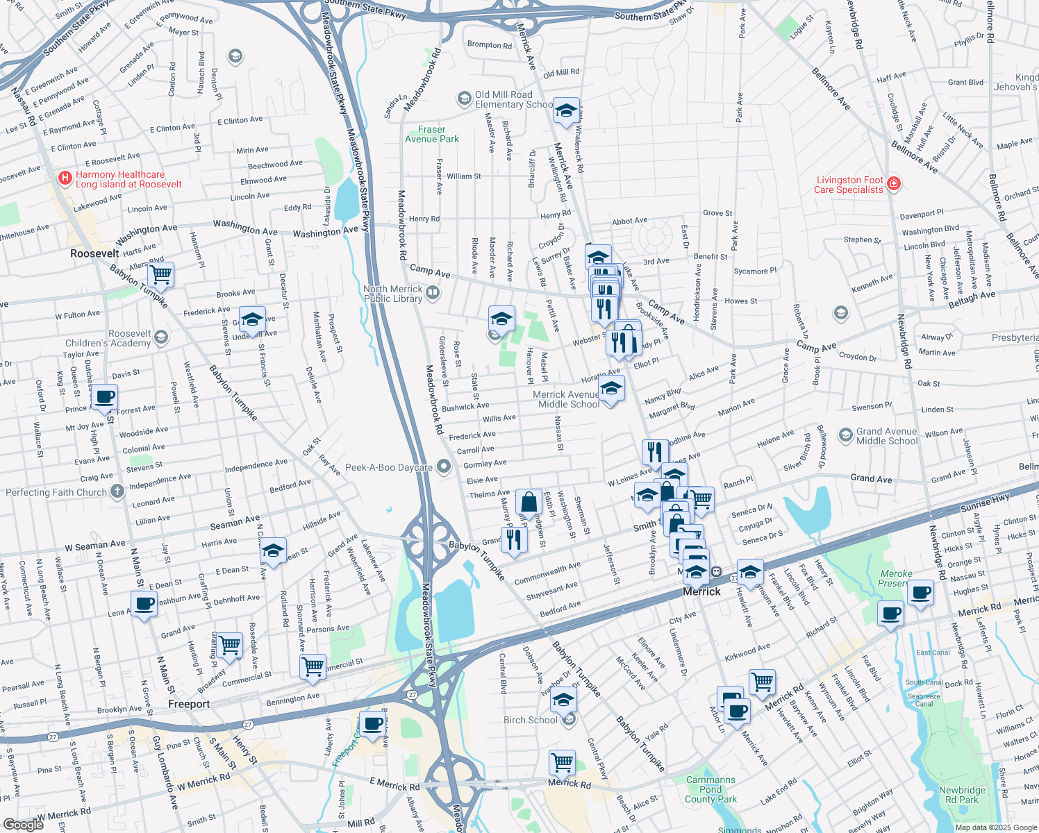 Schermerhorn Street, Merrick NY Walk Score