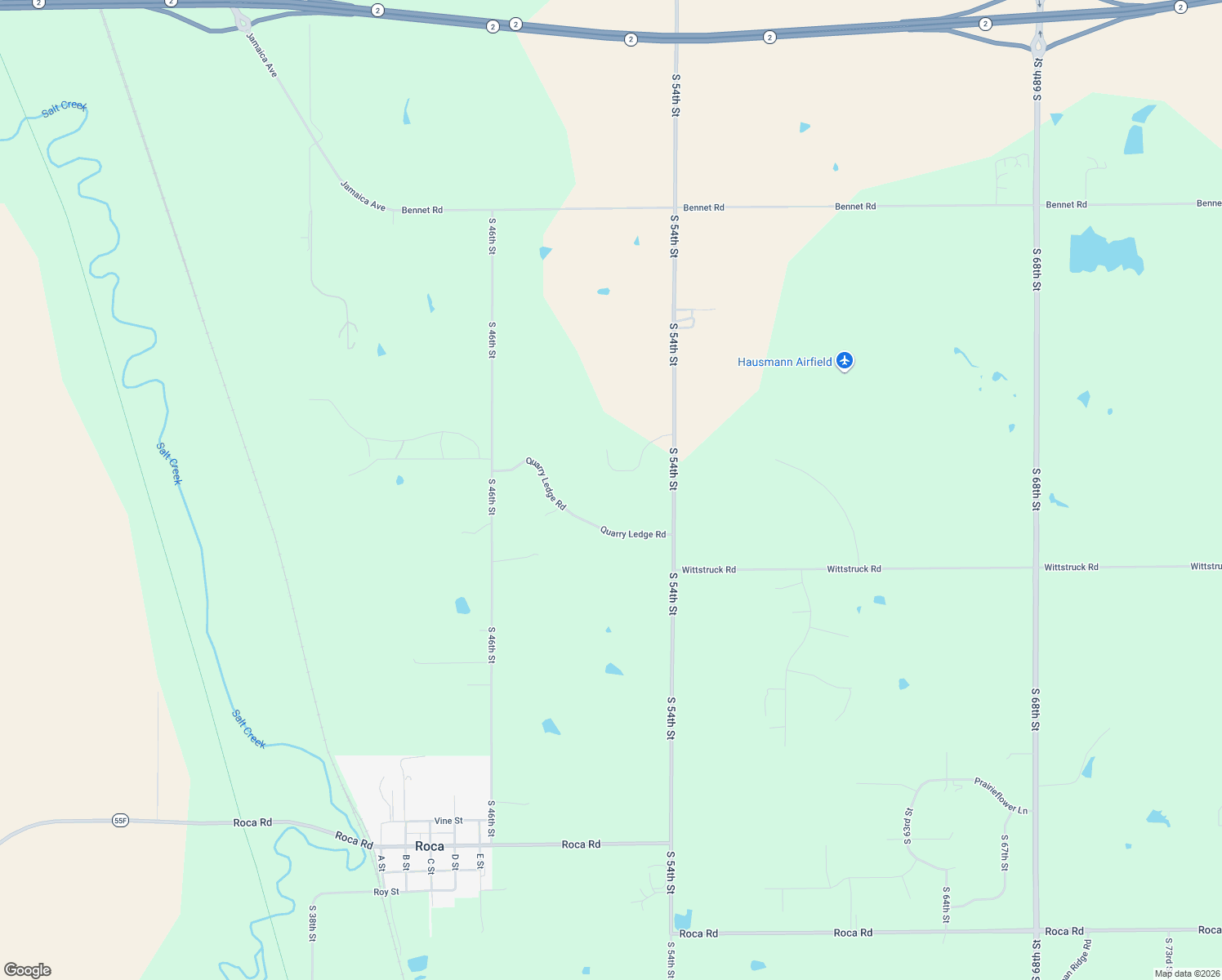 map of restaurants, bars, coffee shops, grocery stores, and more near 5101 Silver Springs Court in Roca