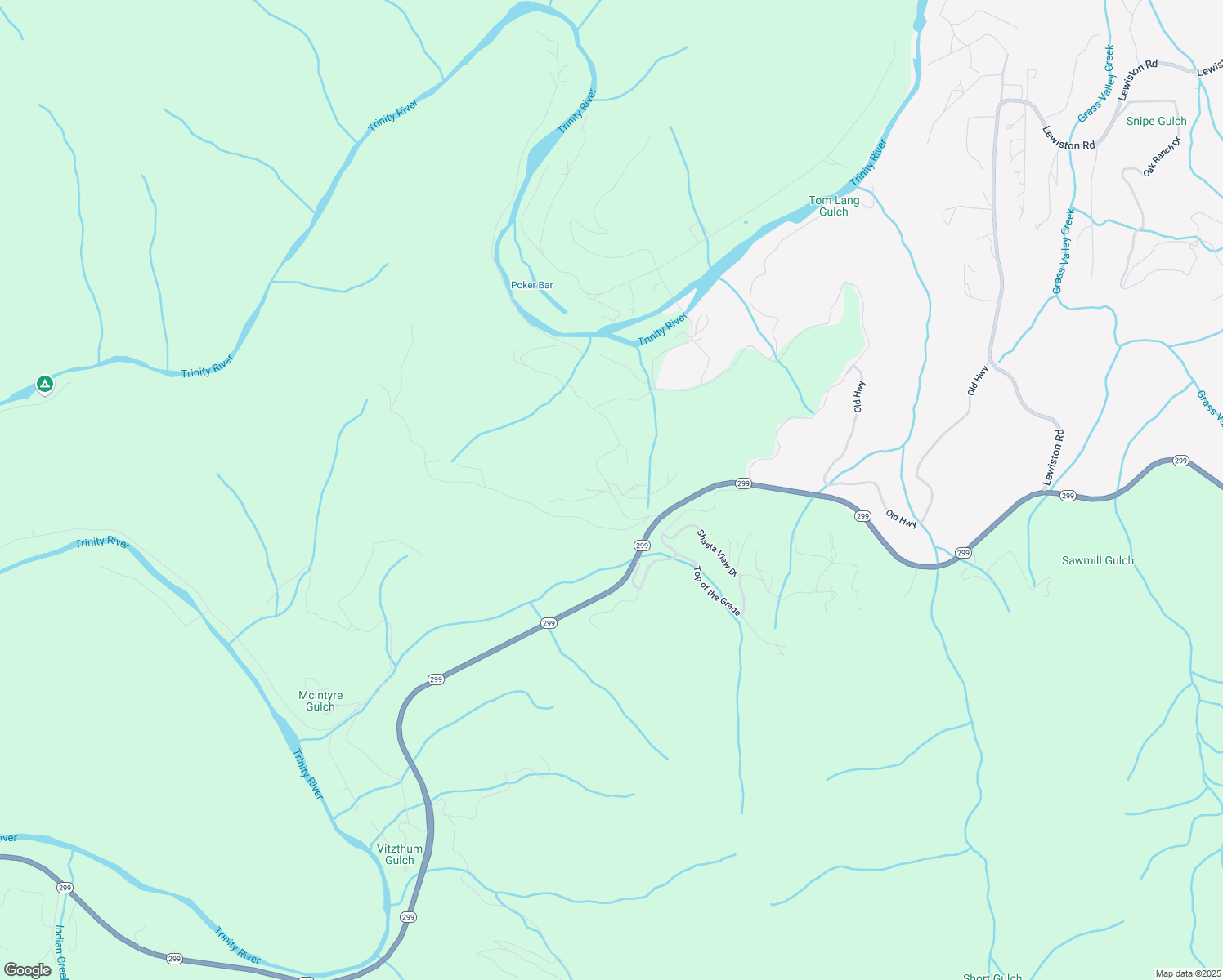 map of restaurants, bars, coffee shops, grocery stores, and more near Old Poker Bar Road in Lewiston