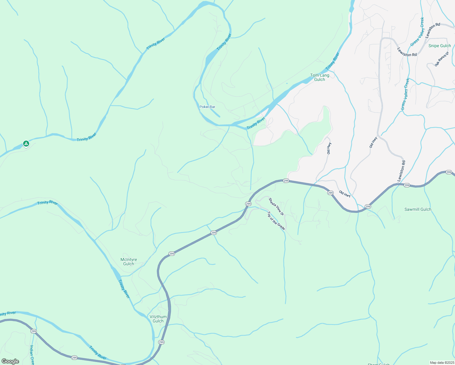 map of restaurants, bars, coffee shops, grocery stores, and more near Old Poker Bar Rd in Lewiston