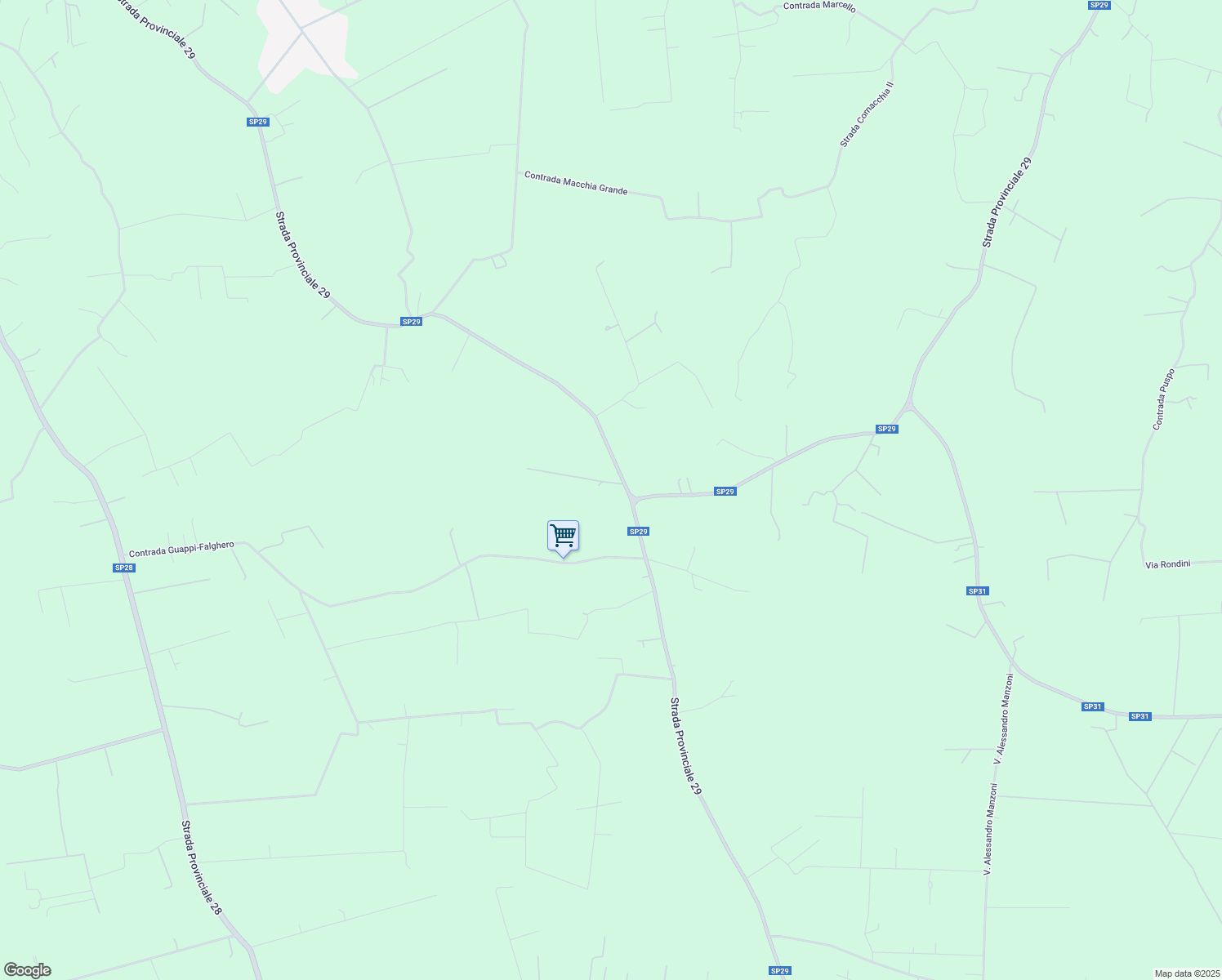 map of restaurants, bars, coffee shops, grocery stores, and more near in Province of Brindisi