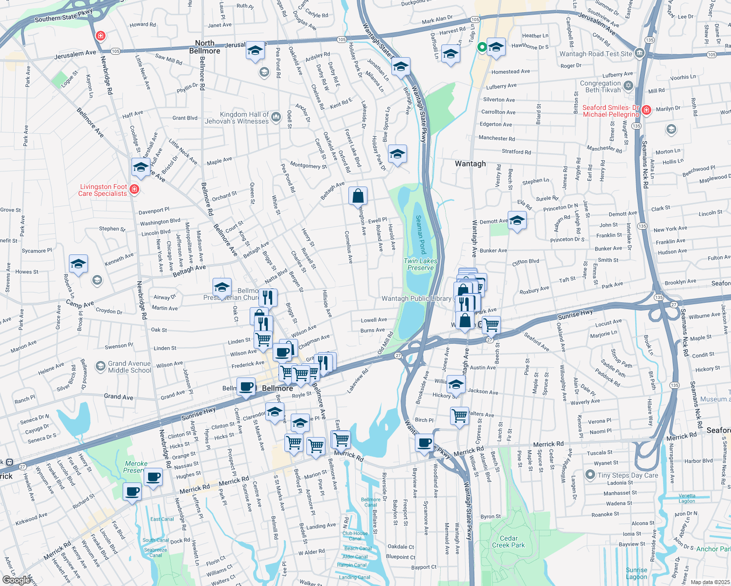 Hannington Avenue, Wantagh NY Walk Score