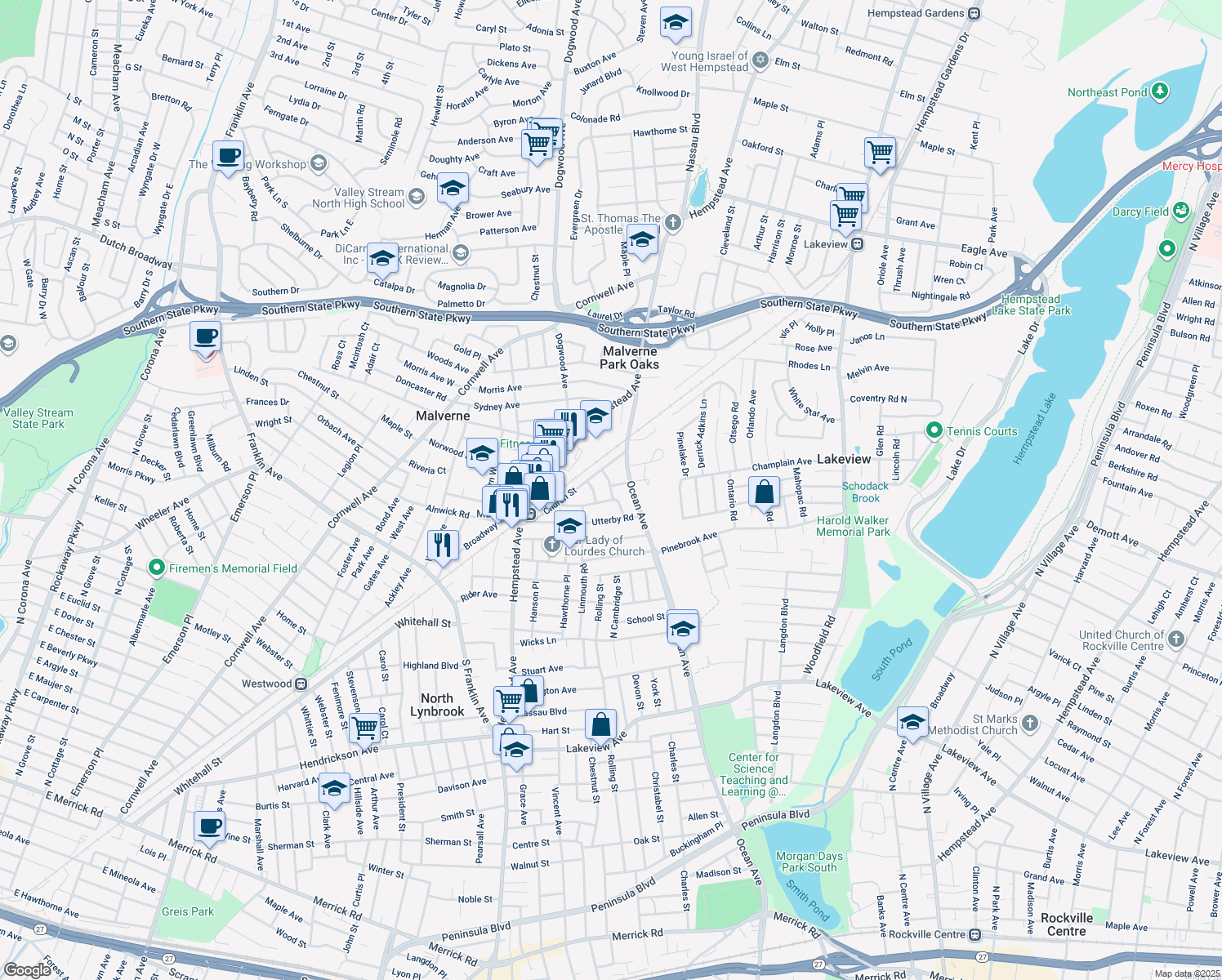 2 Clarkson Street, Malverne NY Walk Score