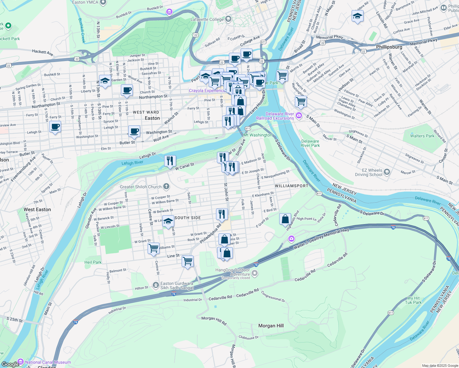 156 West Nesquehoning Street, Easton PA Walk Score